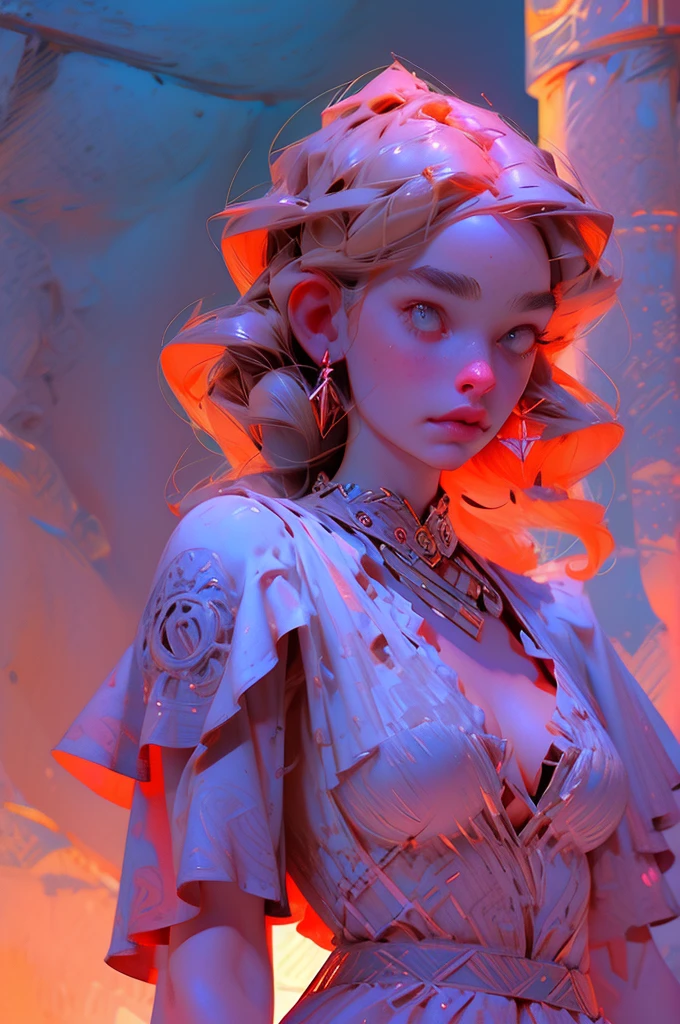 Hermosa Diosa Athena, senos grandes, hermosos y grandes pechos, Diosa Griega mitologica athena, hermoso culo ultra detallada, lamejor calidad 8k HD, Emilia Clarke es Athena diosa griega