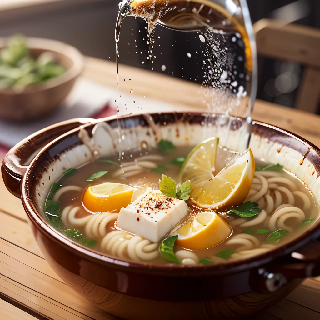 Clear noodle soup --auto --s2