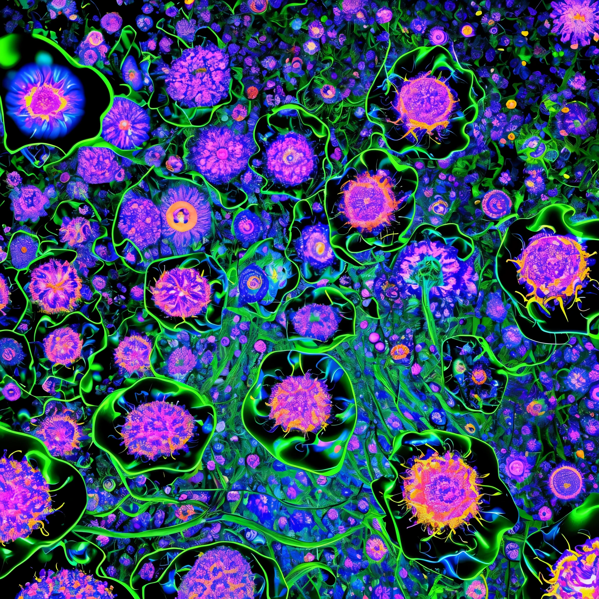 Experience the fusion of technology and nature as billions of layered massive neural networks of deep learning algorithms bloom into vibrant, generative design, ((digital and organic life forms)), generative design, digital and organic life forms, Complex System, evolutionary algorithm, Gene Expression Programming, complexity, unpredictability, uncertainty, dynamism of organisms