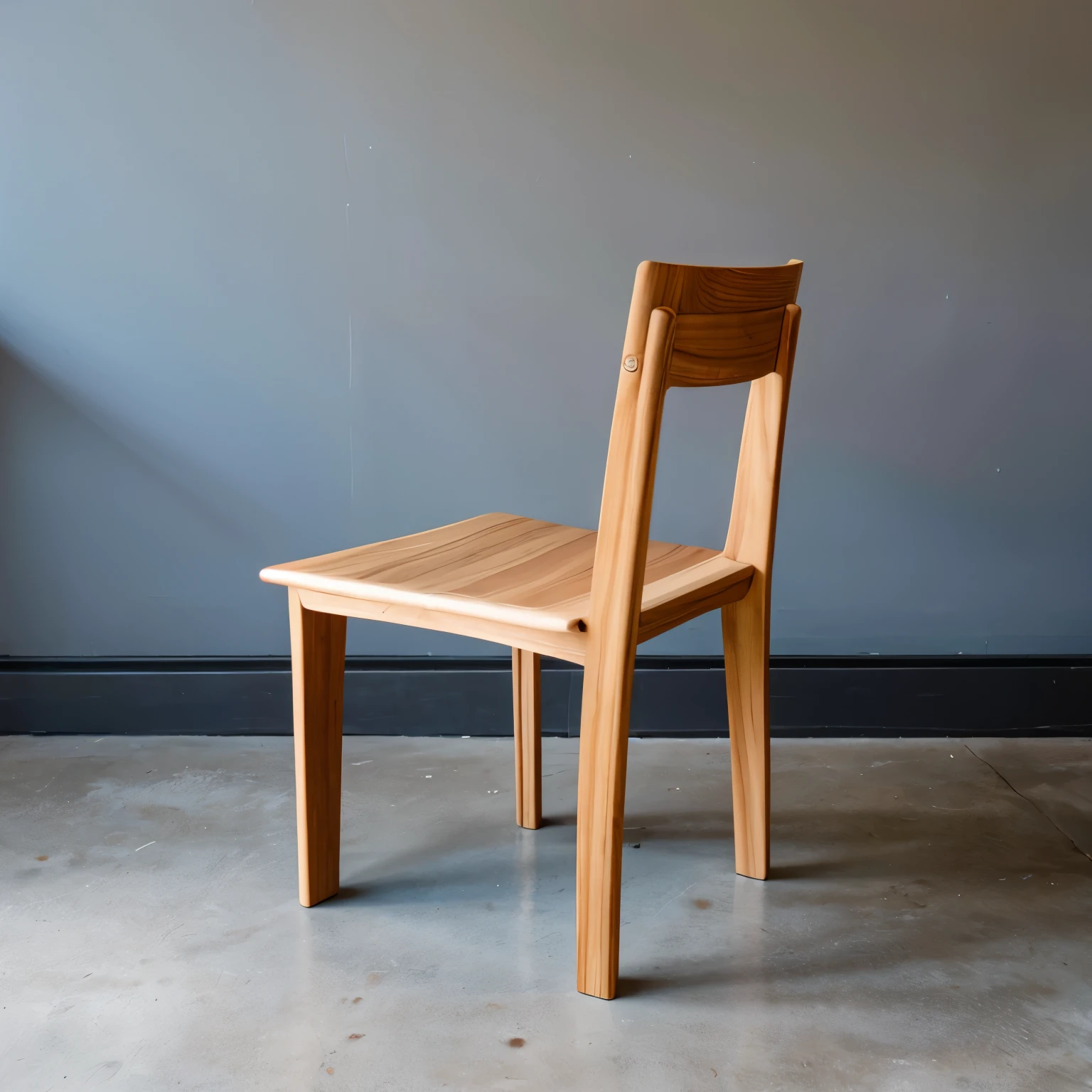 chair cedar modern square