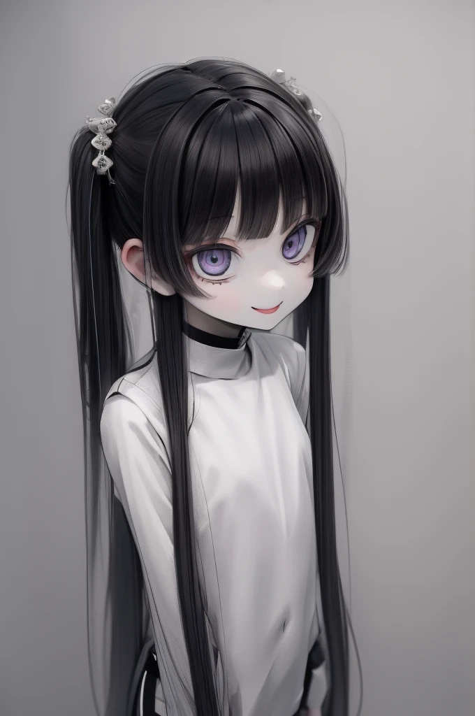 ８Year old girl,,,,,,smile,,,,white skin,black haired,purple eyes,Angle of view from above,,(super flat, flat shading, flat color:1.1),(cute:1.2),,lipstick,,large long sleeve tops,hot pants,Moe sleeves,,,,,,,,,,,,,,,,,,,,,,,,,,,,,,,