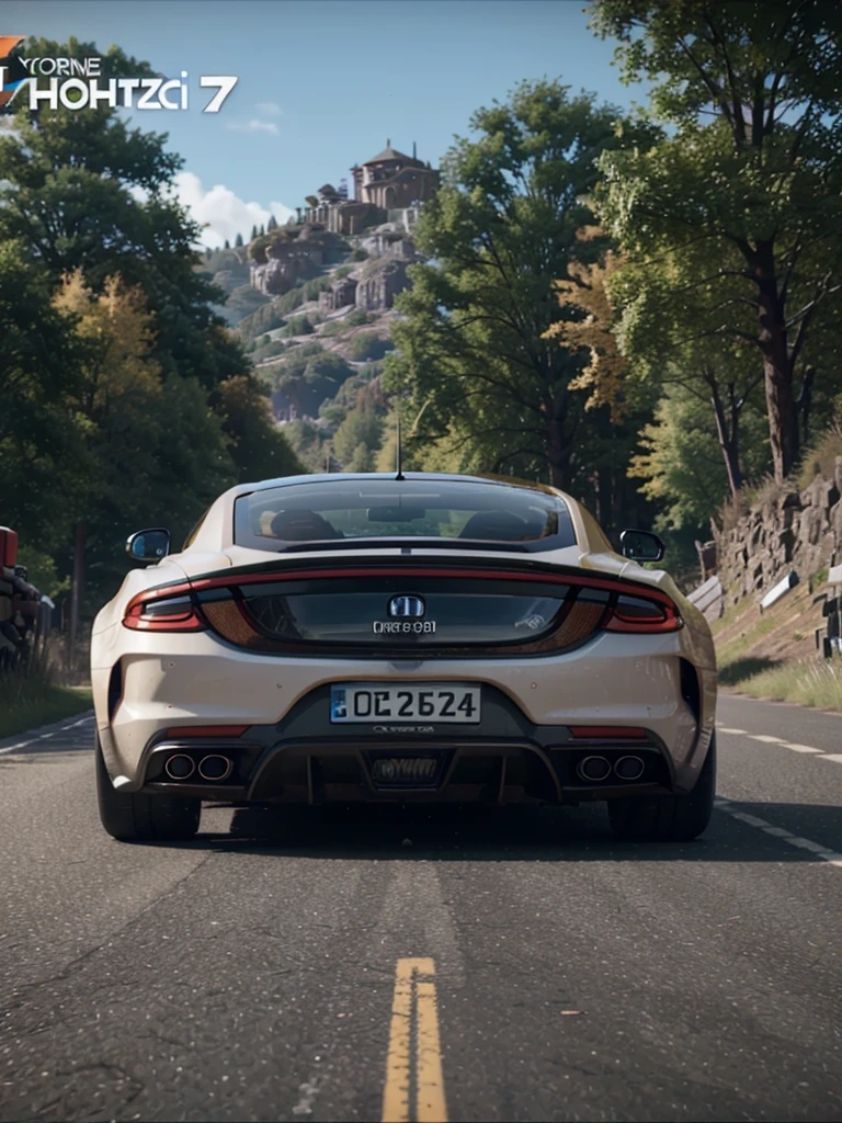 A YouTube video thumbnail of Forza horizon 4 and the title of the video is finally playing Forza horizon 4 in my PC