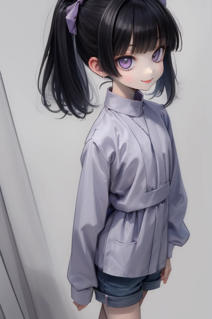 8Year old girl,,,,,,smile,,,,white skin,black haired,purple eyes,Angle of view from above,,(super flat, flat shading, flat color:1.1),(cute:1.2),,lipstick,,large long sleeve tops,hot pants,Moe sleeves,,,,,,,,,,,,,,,,,,,,,,,,,,,,,,,