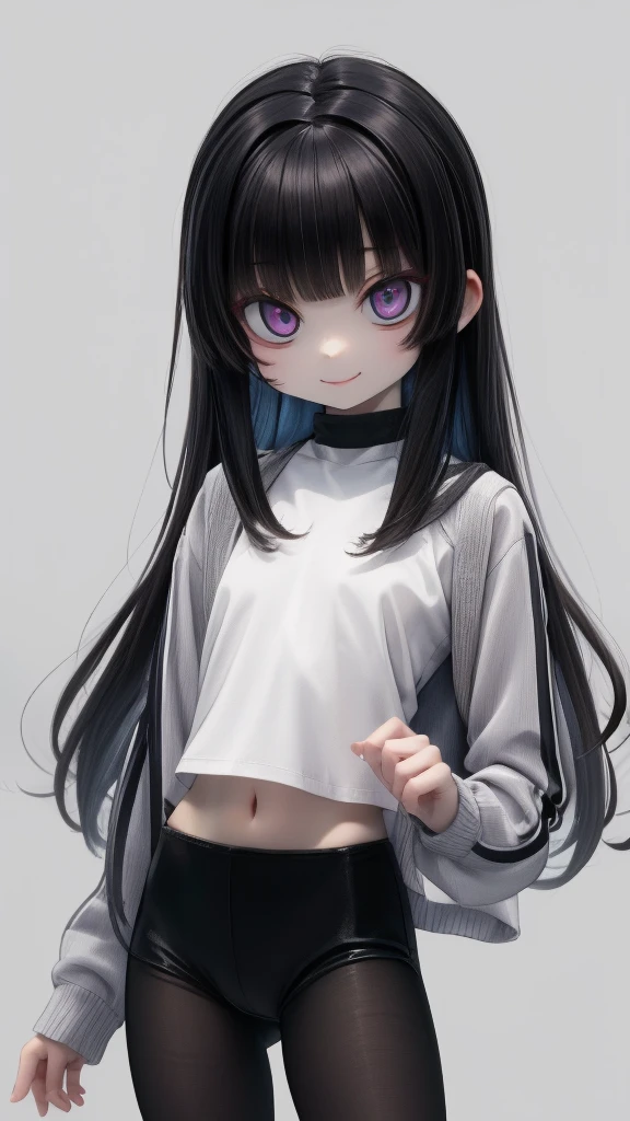 ８Year old girl,,,,,,smile,,,,white skin,black haired,purple eyes,Angle of view from above,,(super flat, flat shading, flat color:1.1),(cute:1.2),,lipstick,,large long sleeve tops,hot pants,Moe sleeves,Behind,,,,,,,,,,,,,,,,,,,,,,,,,,,,,,