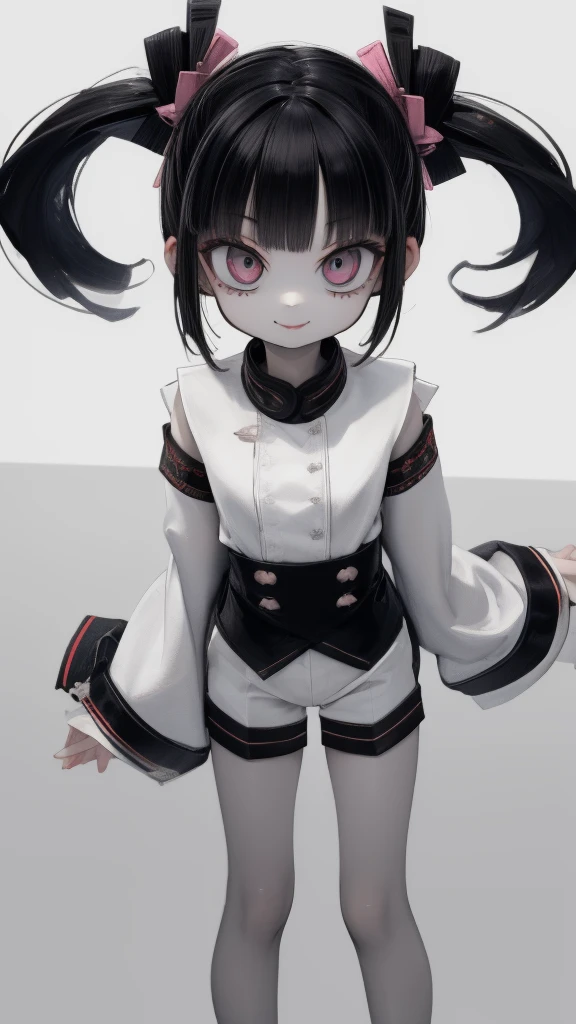 ８Year old girl,,,,,,smile,,,,white skin,black haired,purple eyes,Angle of view from above,,(super flat, flat shading, flat color:1.1),(cute:1.2),,lipstick,,large long sleeve tops,hot pants,Moe sleeves,Mine series,,,,,,,,,,,,,,,,,,,,,,,,,,,,,,