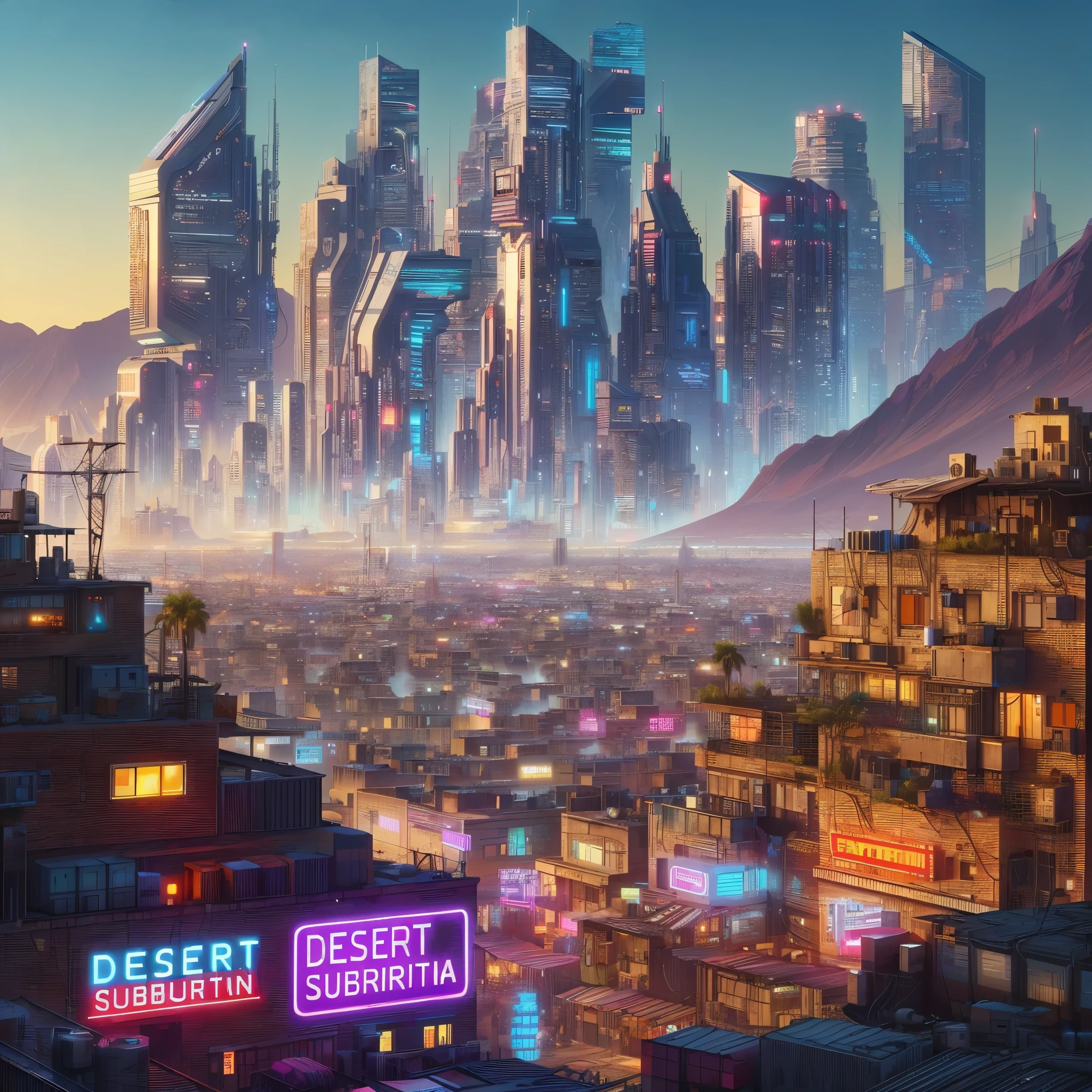 futuristic city with neon signs and buildings in the background, busy cyberpunk metropolis, hyper realistic cyberpunk city, cyberpunk dreamscape, cyberpunk landscape, cyberpunk city in the distance, cyberpunk city, cyberpunk cityscape, 3 d render beeple, cyberpunk city in the background, cyberpunk city in background, cyberpunk city landscape, cyberpunk utopia, beeple daily art