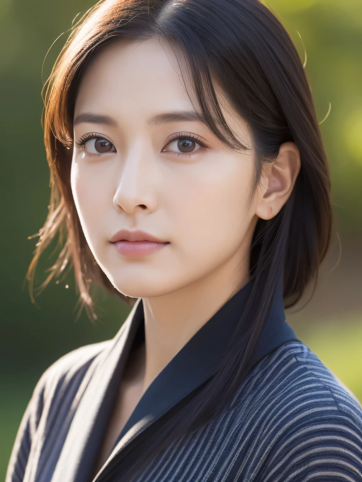 (8k、Live shooting、highest quality、masterpiece:1.2)、Super detailed、super resolution、(genuine、genuine写真:1.37)、portrait、High-definition RAW color photo、professional photography、very detailedで美しい、very detailed、8K painting wallpaper、amazing details、huge file size、official art、very detailedなCG Unity 8kの壁紙 very detailedな女性、madame、40 year old woman with a handsome face, very fine eyes、very detailedな肌、very detailedな指、very detailedな鼻、very detailedな詳細な口、perfect ???????、detailed background、Detailed service、white skin、glowing skin、semi-long、genuine-looking face、delicate eyes、droopy eyes、looking at camera、cowboy shot、positive、standing posture、dynamic lighting、close up of face、show your skin、No accessories
