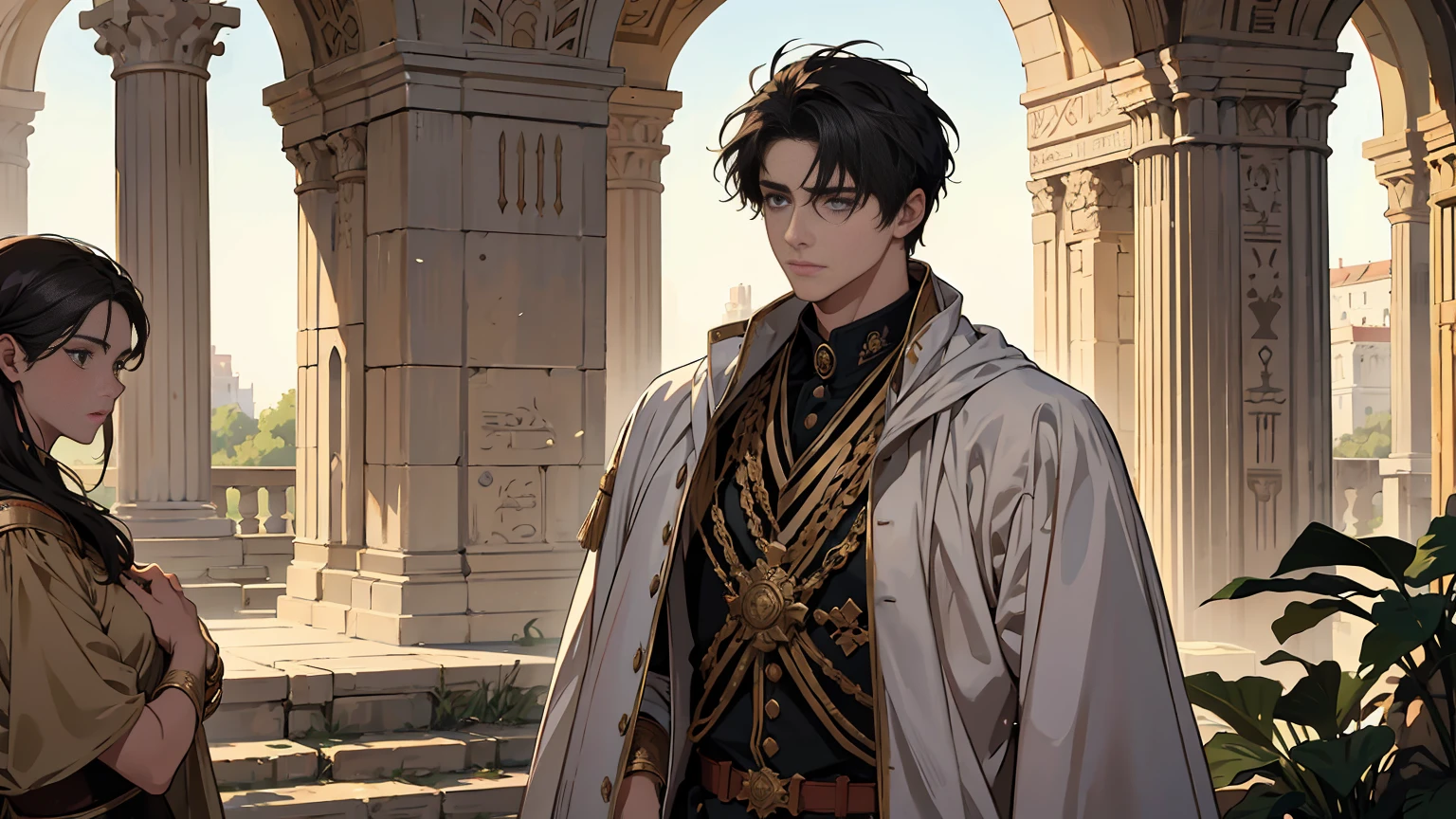 anime. Constantine the Great. Destined to become Emperor of Rome. A boy's growth story. He is a dangerous young man who is friendly and gentle in his daily life, but becomes ruthless and ruthless when necessary. Like a lion. A man who has had an immeasurable impact not only on the Roman Empire, but on the rest of the world. Days of military training, academic education, and field practice in the Roman Eastern Empire. The training and trials of the elders. power struggle. friendship. adventure. His complicated relationship with his father. A mother to protect. Pure love with a pretty and adorable girl who must be protected. Fresh youth. Battle between Germania and Persia. Recapture of Alexandria, Egypt. lyrical. Dramatic. Heartful. Romantic. Real. masterpiece. Super high quality. Ultra high definition. Divine work. A Hollywood historical masterpiece. Drama. Luxurious. Majestic. magnificent. delicate. detail. Elaborate. passion. Cold-hearted. Epic romance.