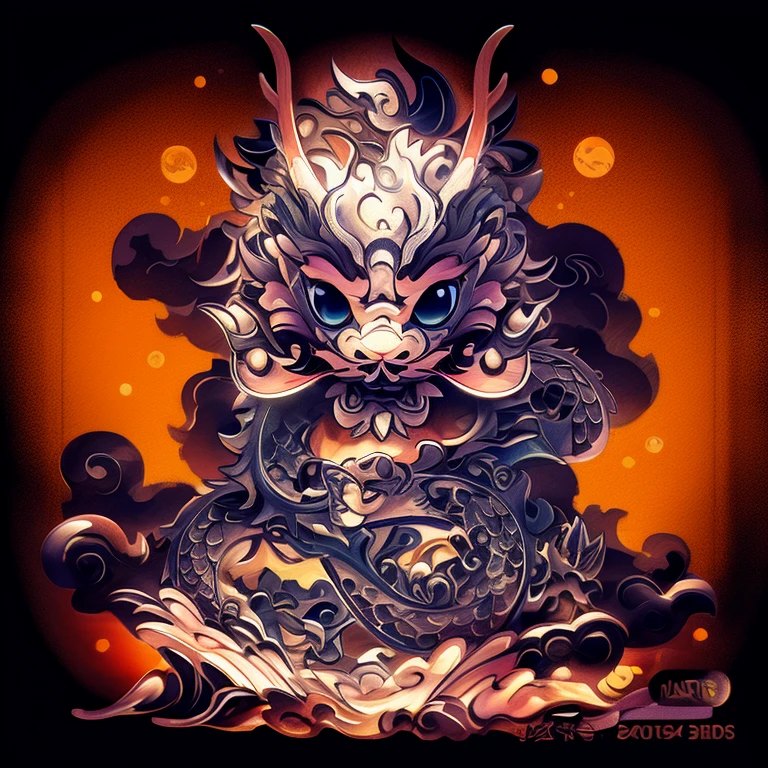 Cute version of dragon