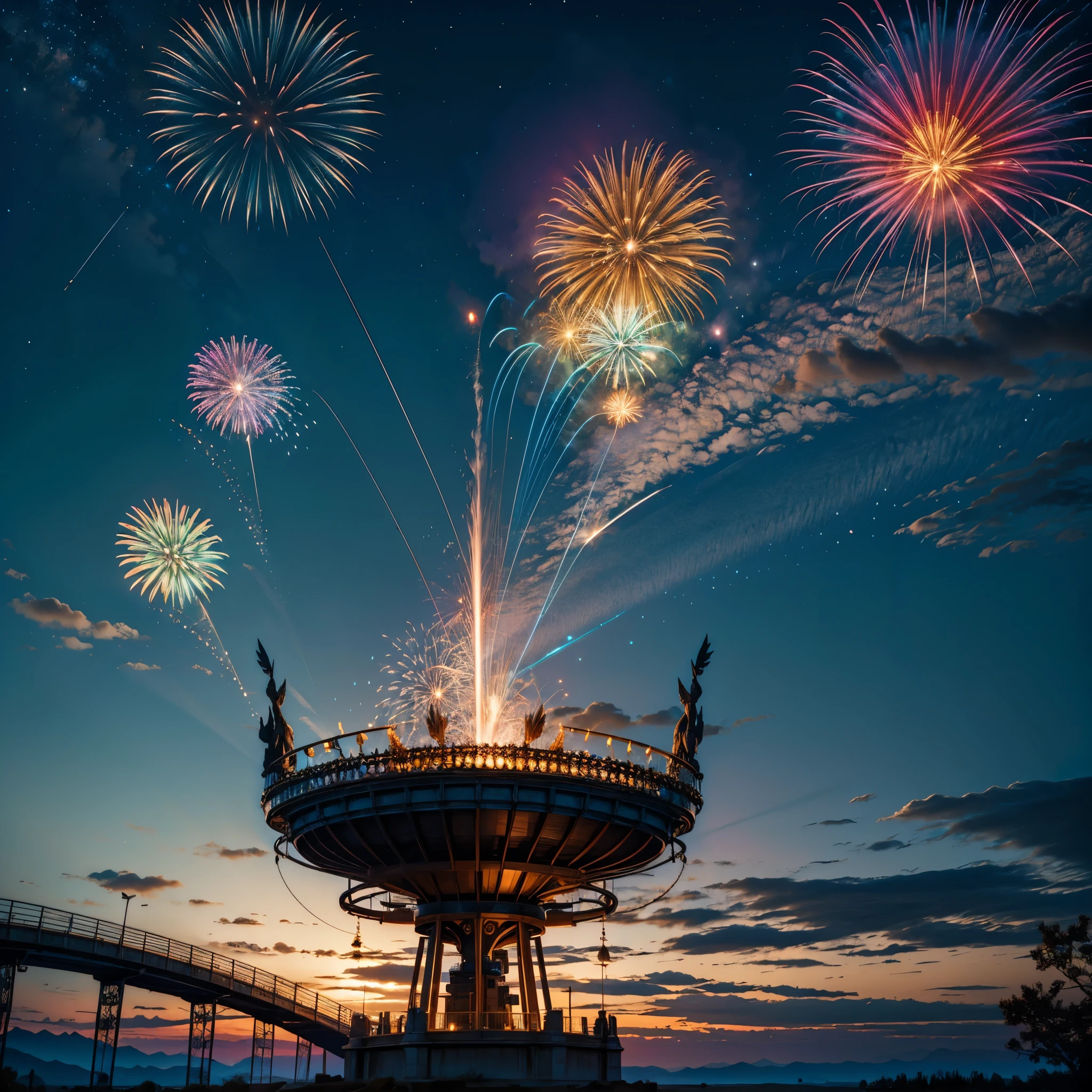 galaxy colorgalaxy spacious nebula dark _night_sky (Splendid fireworks bloom in the dark night sky background) moonset moonrise panoramic moonshine ultra Masterpiece fireworks Colorful_fireworks Envision cityscape bridges adorned patriotic lights fractal fireworks bursting overhead creating dynamic interconnected celebration beholder sundrop Cinematic_moonlight Will-o'-the-wisp ultra_high-def ultra_Photo-realistic optimal ultra_high-quality opengl-shaders ultra_high-details accurate reflex ultra_high-res perfection volumetric lightning improved Octane_rendues UHD XT3 DSLR HDR 3dcg shadow analogiques extatiques symmetrical onyx rubis summon milkweed floraison invoque viceroy magic incandescente creature CGSCOSITY butterfly Cristallines Monarch flash blow glow opale lava Tourmaline plasma "Niagara Falls" hearth monster Fire Blast Flame luminescence graduate backlight varied multi etc. --s 1000 --c 20 --q 20 --chaos 100