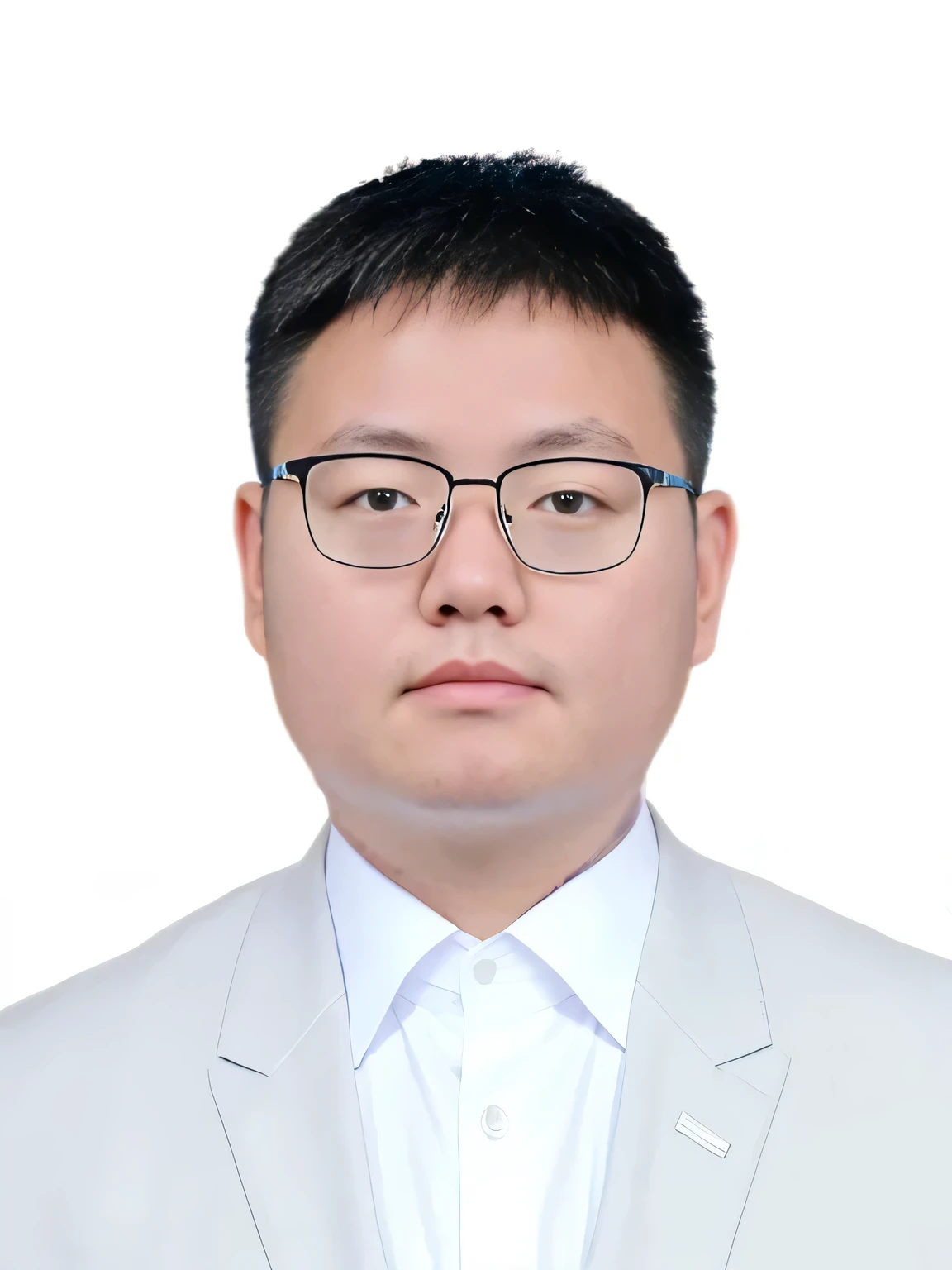 Handsome suit ID photo，Perfect fit for the character&#39;avatar，Natural and lifelike，feels real