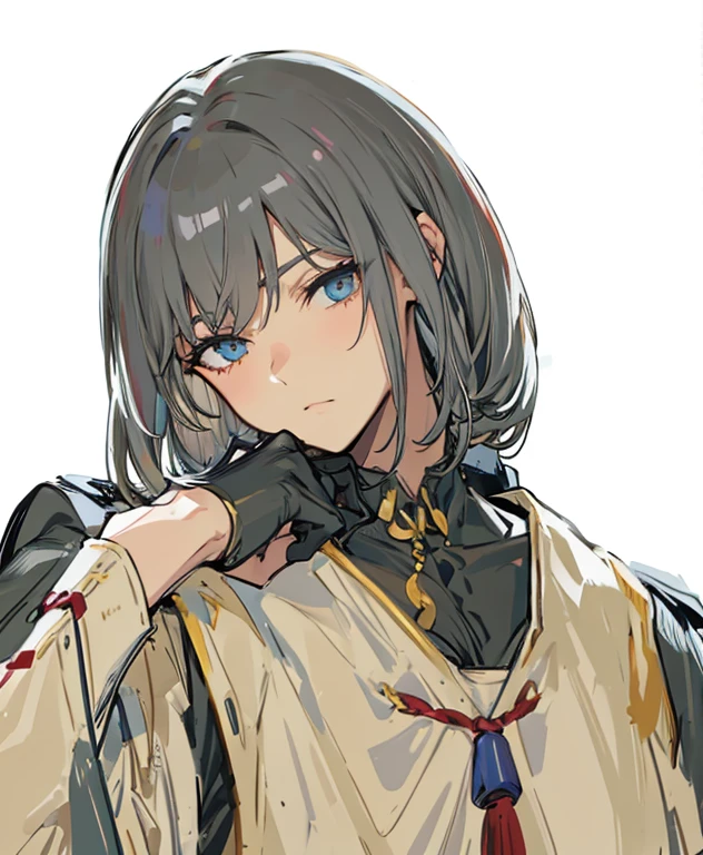 Handsome, more beautiful wrists, white hair