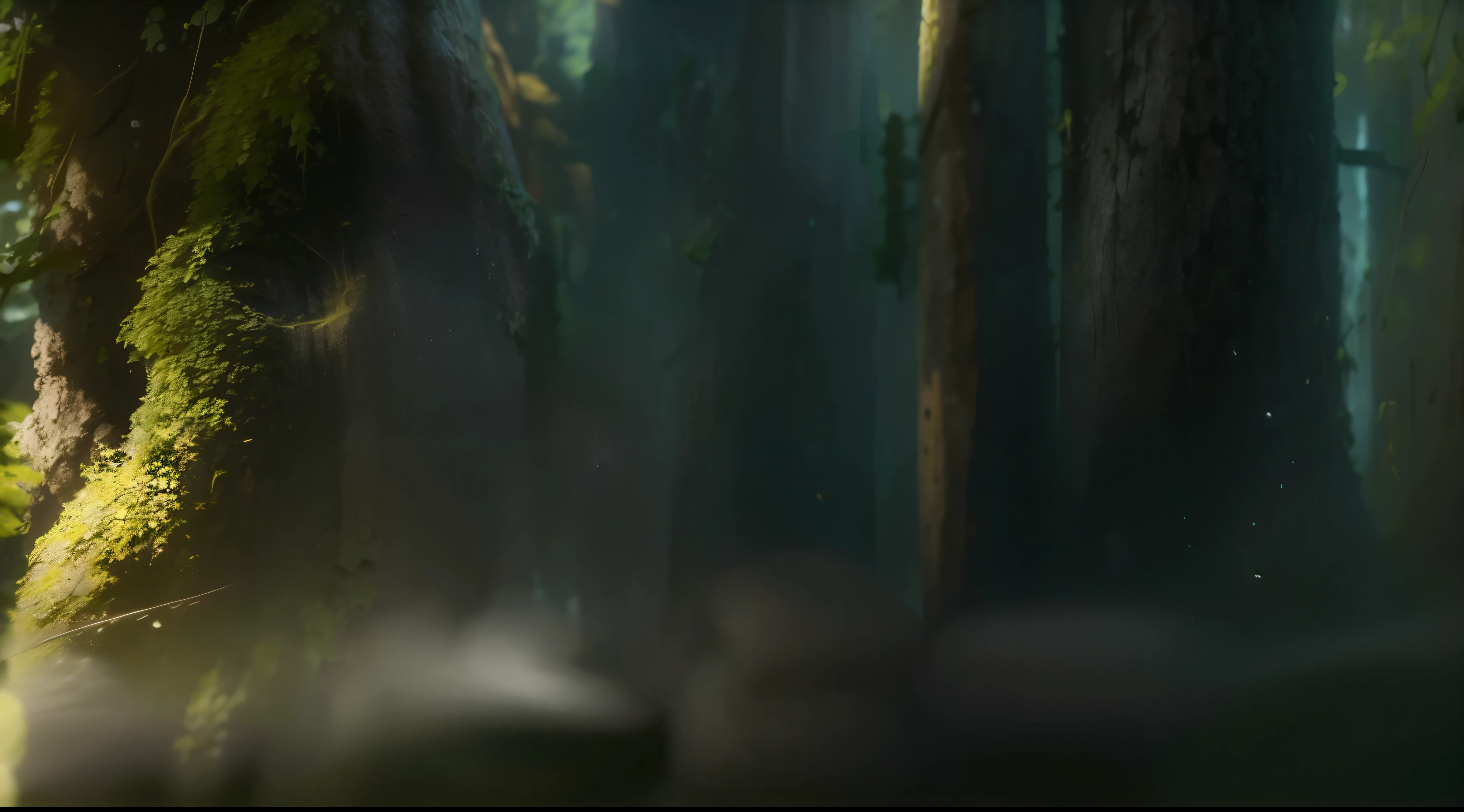 forest，trees，Light，迷雾forest