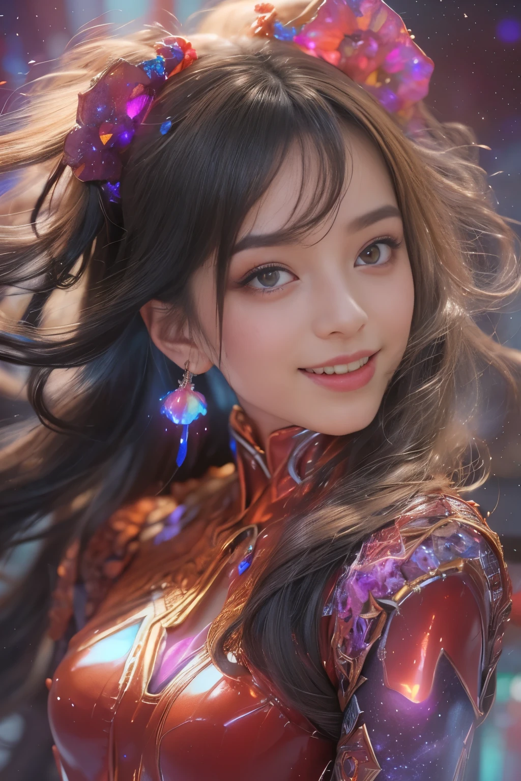 (Two beautiful age italian girls:1.6), Close friends, (They are hugging each other:1.2), Kiss her cheek or chest,(Detailed iridescent bodysuit with beautiful fractal or marble design:1.5), Incredible and spectacular scenes, ((High quality)), ((Detailed)), ((Fantasy)), Blue Plasma Brain, Green Plasma Body, Showing her armpits, beutiful breast, obscenity, (Lewd smile:1.2), coarse, Obscene, (Immoral:1.2), Lachish, (small breasts with beautiful raised pink areolas,,,:1.5), (Cameltoe), (Expression of ecstasy:1.2), Photorealistic, Official art, Unity 8K Wall , 8K Portrait, Best Quality, Very high resolution, (Incredibly beautiful nature background:1.6), (18 years old:1.5), (Sexy and glamorous:1.1), (A coquettish expression:1.6), (seductively smiling:1.6), (erotic posing:1.9), (Model Posing:1.8), Beautiful seductive face, Portrait, (Thick eyebrows:1.4), (Big scarlet eyes:1.6), Beautiful eyes with fine symmetry, (Ultra detailed eyes:1.4),(Highly detailed face and eyes:1.7), (High-resolution red-eye:1.8), Intimate face, (ultra detailed skin texture:1.4), White skin, pale skin, Perfect Anatomy, Thin, (Beautiful toned body:1.5), Highly detailed hair, (Moist skin:1.2), No makeup, (dark circles:1.1), Good anatomy, Focus Face, good-looking, (Emilia Clark:0.6) (Emma watson:0.3),(Jennifer Connelly:0.4), Elegant face, Nice, (A delicately crafted necklace is wrapped around her neck...), (Bioluminescence with brilliant brilliance:1.4), (Luminous magic circle:1.5), Ruins of an ancient castle, Shining majestic cloud masses and sky, lightning bolt, Epic Realistic, (Greg Rutkowski:0.8), (teal and orange:0.4), (Art Station:1.5), Cinematic, (NSFW:1.2), Hyper Detailed, Dramatic light, (Intricate details:1.1), Beautiful black hair, (Wearing a gauntlet with a dense and very beautiful design decorated with jewels:1.1), Small chest, Galaxy, (nebulas:1.6), The Dark Knight, Fully armored body focus