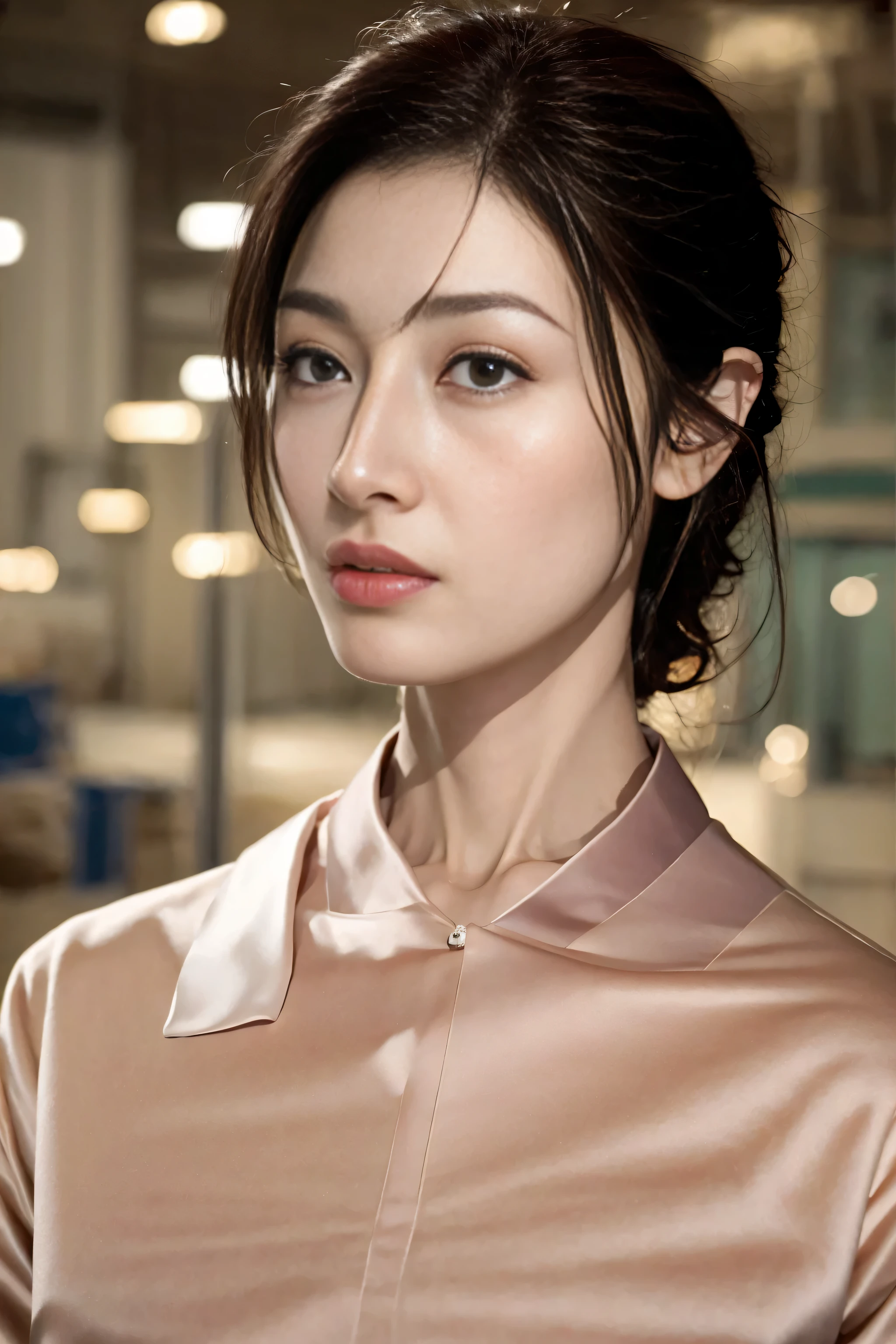 quality、ultra high resolution、(Reality:1.4)、cinematic,charming beauty, look at the audience、Facial details are delicate,Delicate eyes、long hair、thin、charming look、(face close-up),(cosmetic:0.3)、red lips、(Urzan-6500-v1.1:0.3)