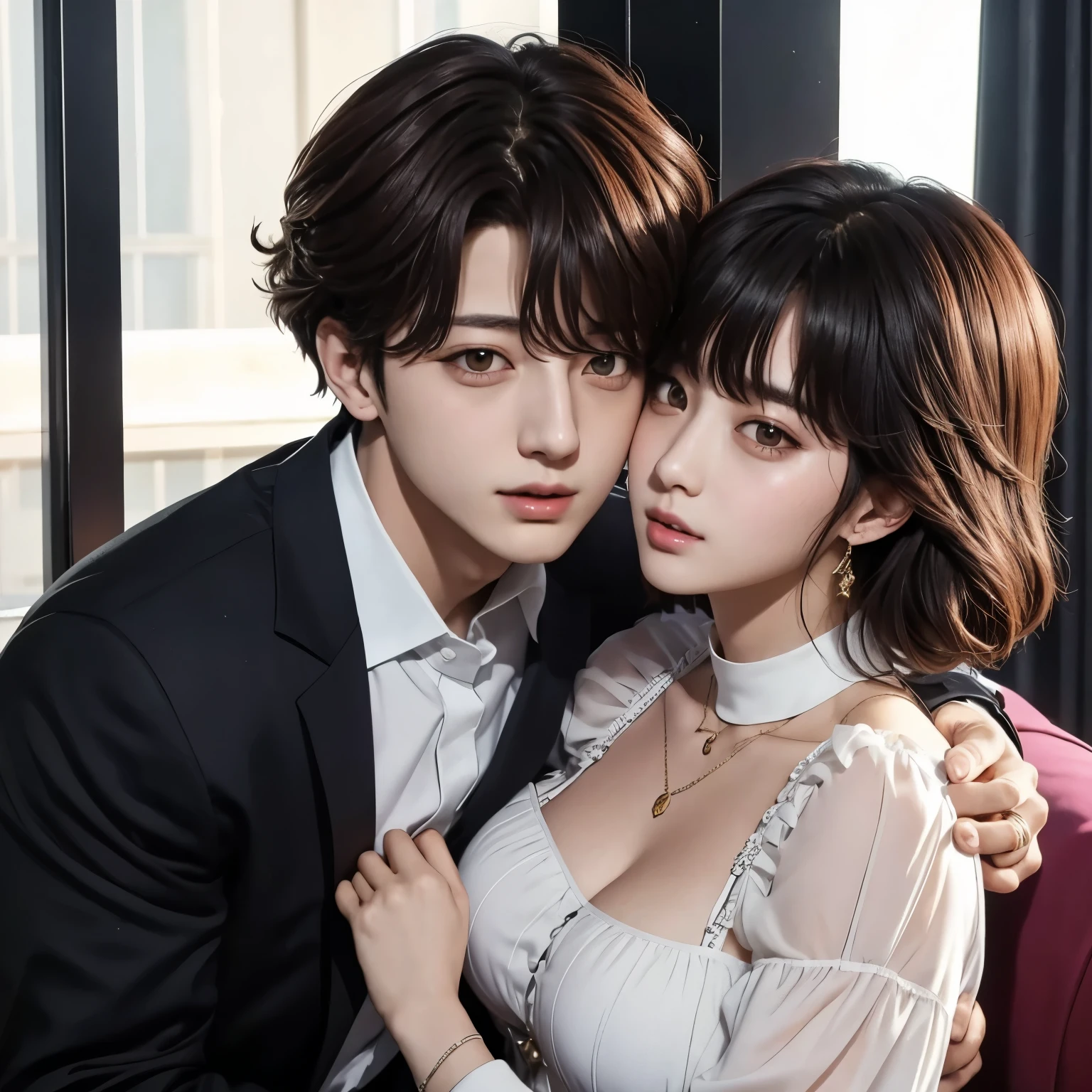 Jungkook des bts qui fait l’amour avec une femme grosse