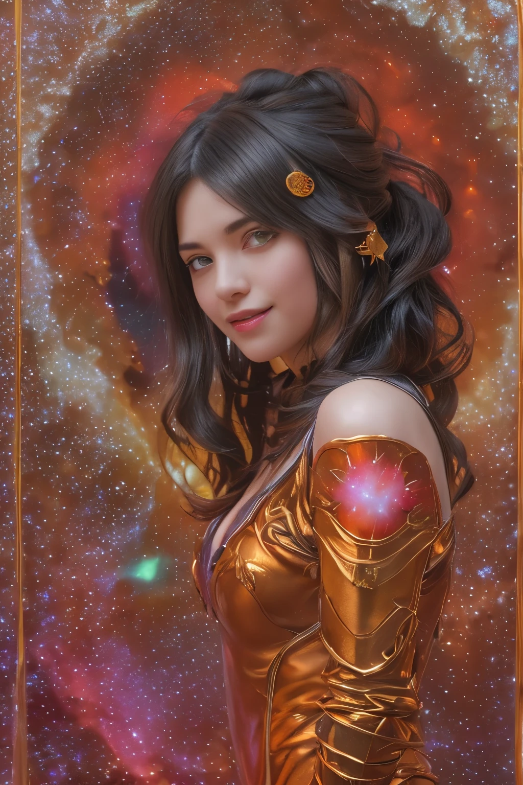 (Two beautiful teenage italian girls:1.6), Close friends, (They are hugging each other:1.2), Kiss her cheek or chest,(Detailed iridescent bodysuit with beautiful fractal or marble design:1.5), Incredible and spectacular scenes, ((High quality)), ((Detailed)), ((Fantasy)), Blue Plasma Brain, Green Plasma Body, Showing her armpits, beutiful breast, obscenity, (Lewd smile:1.2), coarse, Obscene, (Immoral:1.2), Lachish, (small breasts with beautiful raised pink areolas,,,:1.5), (Cameltoe), (Expression of ecstasy:1.2), Photorealistic, Official art, Unity 8K Wall , 8K Portrait, Best Quality, Very high resolution, (Incredibly beautiful nature background:1.6), (18 years old:1.5), (Sexy and glamorous:1.1), (A coquettish expression:1.6), (seductively smiling:1.6), (erotic posing:1.9), (Model Posing:1.8), Beautiful seductive face, Portrait, (Thick eyebrows:1.4), (Big scarlet eyes:1.6), Beautiful eyes with fine symmetry, (Ultra detailed eyes:1.4),(Highly detailed face and eyes:1.7), (High-resolution red-eye:1.8), Intimate face, (ultra detailed skin texture:1.4), White skin, pale skin, Perfect Anatomy, Thin, (Beautiful toned body:1.5), Highly detailed hair, (Moist skin:1.2), No makeup, (dark circles:1.1), Good anatomy, Focus Face, good-looking, (Emilia Clark:0.6) (Emma watson:0.3),(Jennifer Connelly:0.4), Elegant face, Nice, (A delicately crafted necklace is wrapped around her neck...), (Bioluminescence with brilliant brilliance:1.4), (Luminous magic circle:1.5), Ruins of an ancient castle, Shining majestic cloud masses and sky, lightning bolt, Epic Realistic, (Greg Rutkowski:0.8), (teal and orange:0.4), (Art Station:1.5), Cinematic, (NSFW:1.2), Hyper Detailed, Dramatic light, (Intricate details:1.1), Beautiful black hair, (Wearing a gauntlet with a dense and very beautiful design decorated with jewels:1.1), Small chest, Galaxy, (nebulas:1.6), The Dark Knight, Fully armored body focus