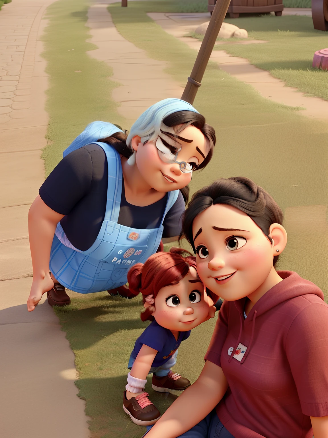 Pai, Mother Girl Small Hair, disneypixar |