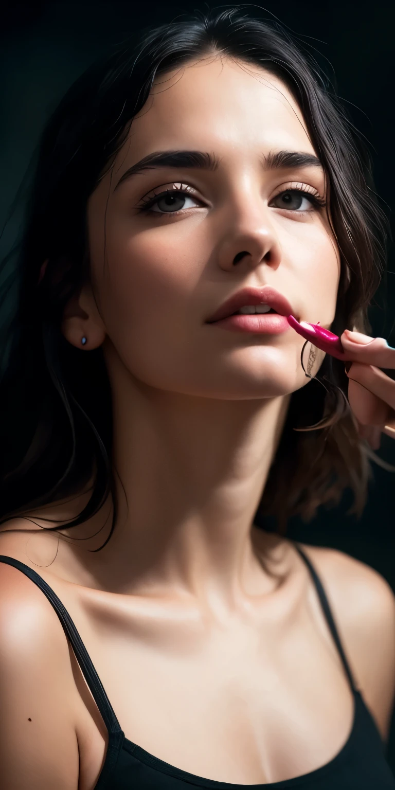 lipstick, The hand