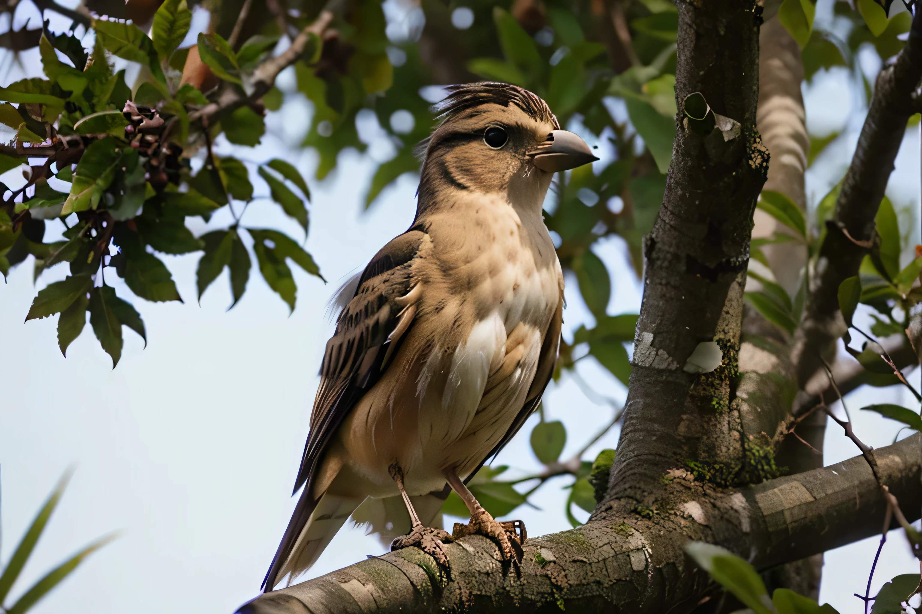 cute bird perched outdoors