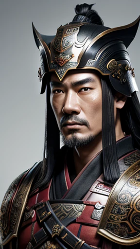 oriental、man in ancient chinese armor、Ancient Chinese man wearing a leather helmet、three kingdom、multiple warlords、highest quality、masterpiece、ultra high resolution、(realistic:1.4)、Game Posters、Clear and beautiful image quality、