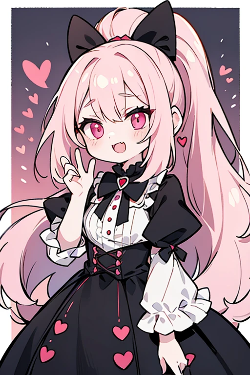 A masterpiece anime drawing by Shitao, featuring a cute anime girl with pink hair and a red bow sitting on a chair. The artwork should be in the style of Pixiv, with a touch of auto-destructive art. The girl should have a kawaii realistic portrait, grinning evilly, with a cute anime face. The visual should capture a sh and extremely cute anime girl face, in a splash art anime style. The image should be ultra detailed and of the best quality, showcasing an adorable and charming expression.