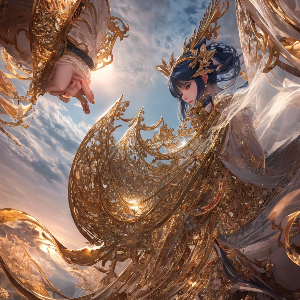 (Highly detailed CG unit 8K wallpaper - Masterpiece、highest quality、Super detailed)Immerse yourself in breathtaking masterpieces that push the boundaries of detail and quality with ultra-definition CG unit 8K wallpapers。This floating artwork、Fascinated by its complex beauty、Shows the artist's meticulous attention to detail。High-resolution rendering brings out vivid colors and textures、Captivating compositions take you on a visual journey like no other。Prepare to be amazed by this unparalleled exhibition of artistic excellence。