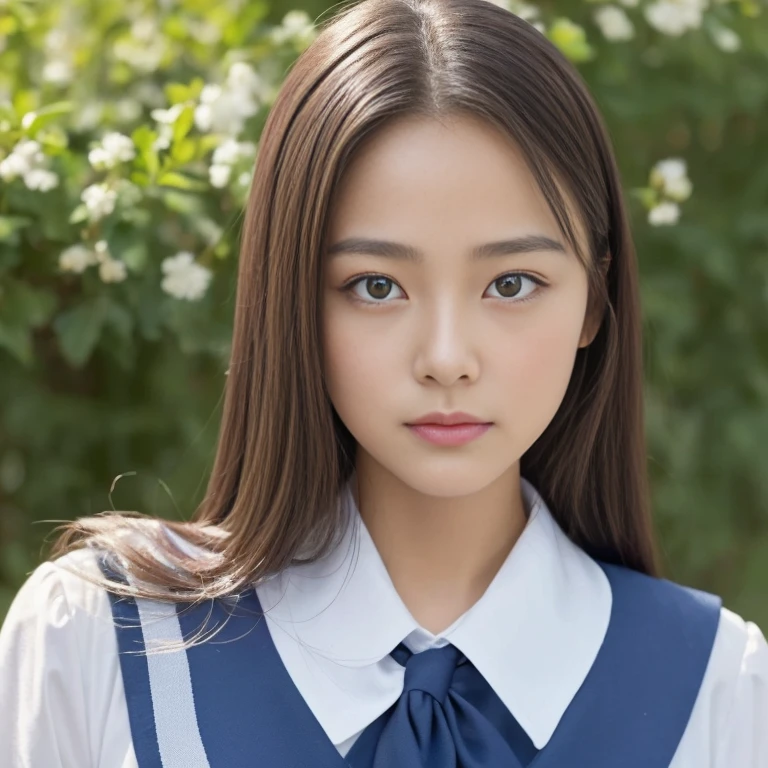seed no.2787047450,(top-quality、8K、32K、​masterpiece）prety woman、in school uniform、schools