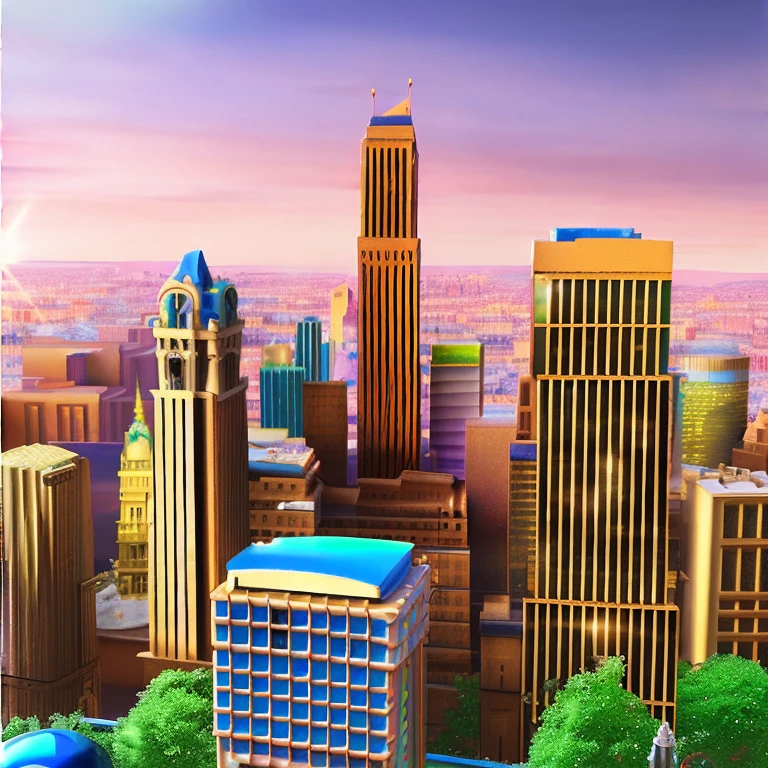 (best quality,4k,8k,highres,masterpiece:1.2),ultra-detailed,(realistic,photorealistic,photo-realistic:1.37),3D rendering of a miniature adorable city, compact and vibrant, captivates attention with its intricate details. Reimagined in a top-notch studio, the vibrant metropolis is illuminated by professional lighting techniques, showcasing its breathtaking charm from every angle. The city streets are bustling with life, vibrant characters, and exquisite architectural wonders.
The meticulous craftsmanship embraces an array of materials, evoking a mix of futuristic aesthetics and familiar warmth. Each building and structure is skillfully sculpted with (micro details, meticulous precision) to achieve an unprecedented level of realism. The modern cityscape, reminiscent of a dream-like utopia, blends seamlessly with cutting-edge technology, creating a harmonious fusion of the past and the future.
The colorful palette of this artistic masterpiece brings the city to life, with vivid hues and subtle gradients that dance harmoniously across the landscape. Every nook and cranny holds surprises, from vibrant rooftops adorned with luscious greenery to lively street art that adds a touch of whimsy to the  scenery. The (HDR) rendering further enhances the vividness and depth of the colors, offering an immersive visual experience.
The interplay of light and shadow paints a mesmerizing picture, casting dramatic effects on the city's grand architecture. The (studio lighting) technique accentuates the details, unveiling the intricate textures and delicate reflections found in every corner. As the sunlight gently caresses the buildings, it creates a captivating interplay of highlights and shadows, crafting a truly enchanting atmosphere.
Immerse yourself in this miniaturized wonderland, where every element is a testament to the finest craftsmanship and attention to detail. Explore the city's hidden gems, (secret passages and alleywayustling squares, and iconic landmarks. Let your imagination roam freely as you navigate the streets filled with bustling (cars, pedestrians, and cyclists), capturing the vibrant energy that permeates this charming city.
Indulge in the intricate charm of this (micro city) in unparalleled resolution, as the (8k, high-definition) detail allows you to uncover every hidden delight. The (Ultra-fine painting and physically-based rendering) techniques ensure that even the smallest elements are impeccably represented, immersing you in a realm of awe-inspiring artistry.
Welcome to this architectural marvel, a city that combines the intimacy of a miniature world with the grandeur of a metropolis. Explore its streets and avenues, marvel at the breathtaking skyline, and let your imagination soar as the beauty of this 3D-rendered wonderland unfolds before your eyes. (Luigi, Mario, Arnold) would be proud of this extraordinary cityscape, an enchanting creation that captures the essence of  life in a resplendent display of artistry and imagination.