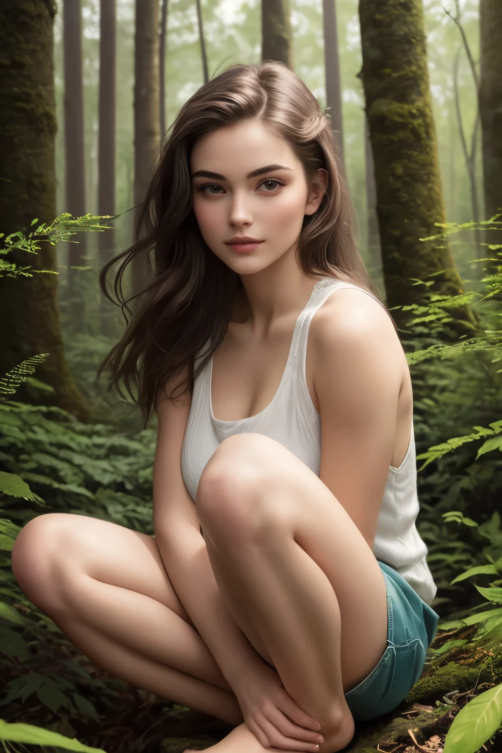 Asian girl pushes Emma Watson down and inserts huge erect penis into her vagina ((Upper body selfie, Happy)), masutepiece, Best Quality, Ultra-detailed, ground, plein air, (Night), mountainscape, Nature, (Stars, Moon) Cheerful, Happy, forest, stony, River, Wood, Smoke, shadowy, Contrasty, crystal clear skies, Style, (warm tone, warm tone): 1.2), close-up, Cinematic Light, Side lighting, Ultra High Resolution, Best Shadow, raw, Upper body, realistic Style , nsfw