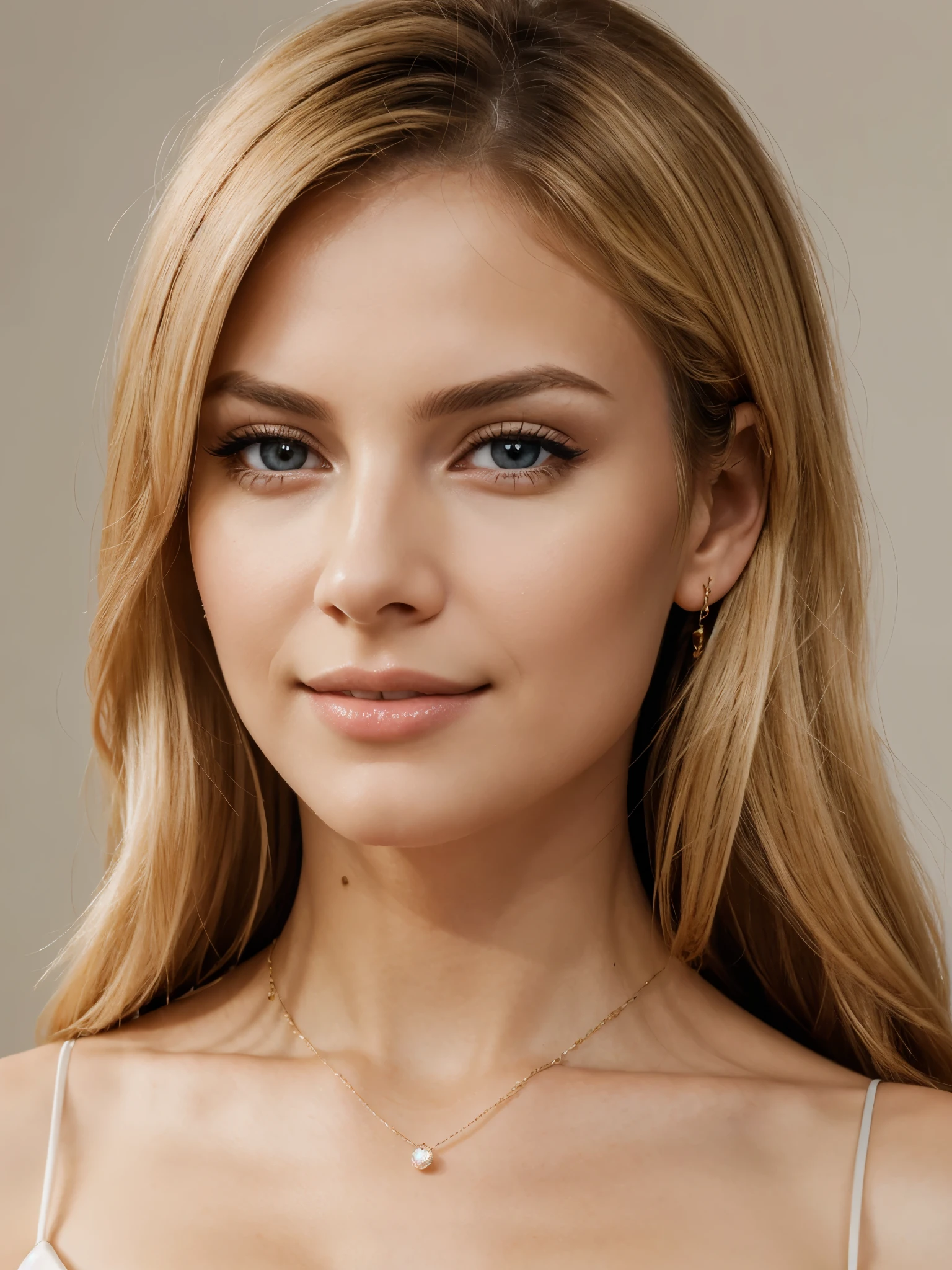 (highres:1.2),(best quality:1.2),(professional:1.1),(portrait:1.1),blonde hair,upper body,female,stylish,elegant,corporate attire,businesswoman,headshot,beautiful,American,photo for CV,confident expression,neutral background,sharp focus,vivid colors,subtle makeup, eyes,sophisticated pose,professional lighting,high-key lighting,soft shadows,relaxed posture,exceptional detail,crisp lines,polished look,fine texture on clothing,delicate jewelry,refined features,graceful demeanor,classic beauty,perfect complexion,subtle smile,attractive woman,striking appearance,impressive confidence,neatly arranged hair,subdued colors