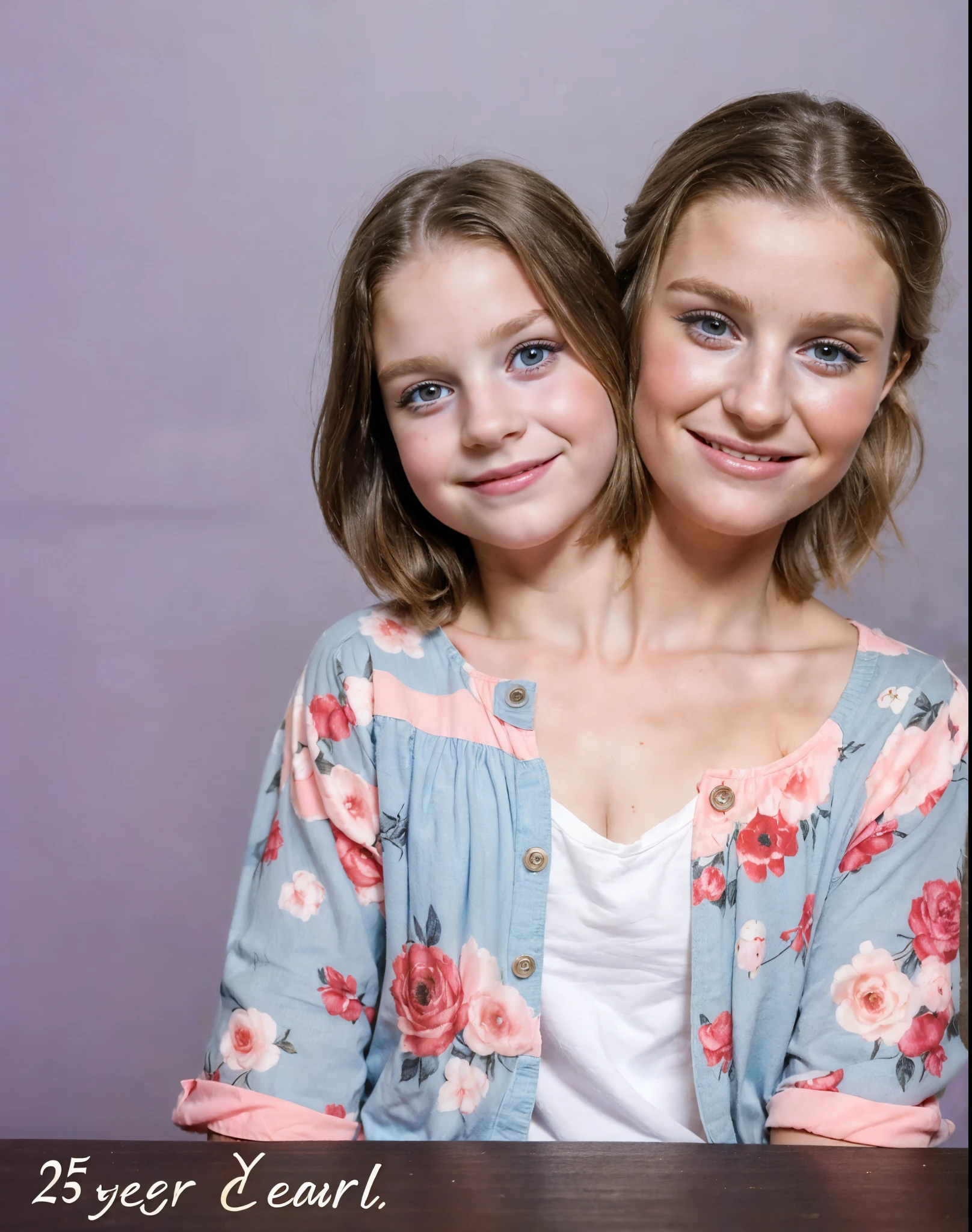 2heads, (two headed girl:1.5), (a 5 year old child and a 25 year old woman:1.5)
