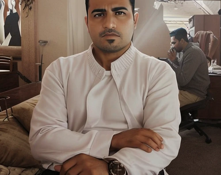 anime very very low quality picture anime, taken in the late 2010s, mohamed chahin, ismail, a photo of a man anime
