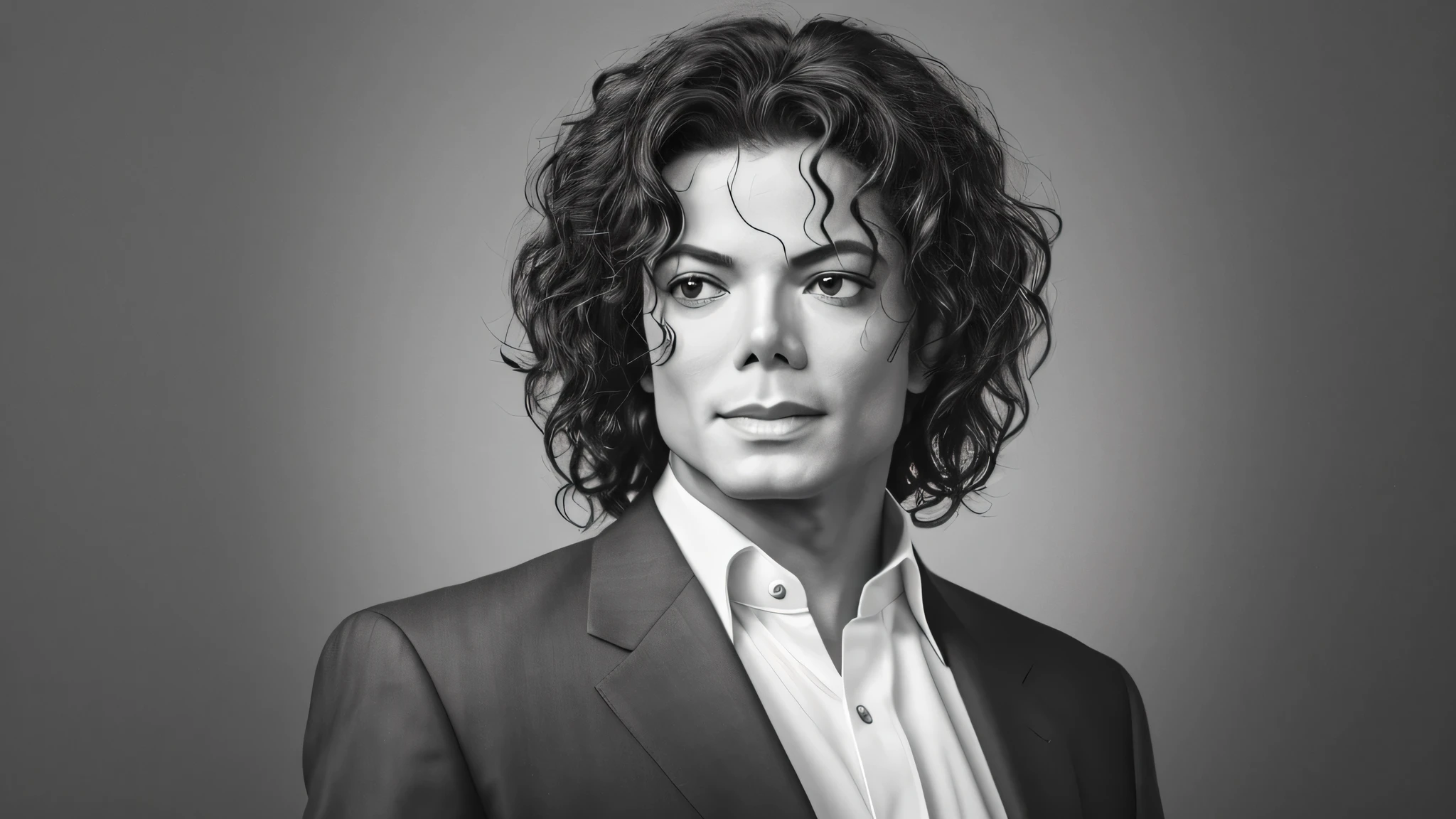 Michael Jackson, black and white photo, vintage, ultra realistic, 8k