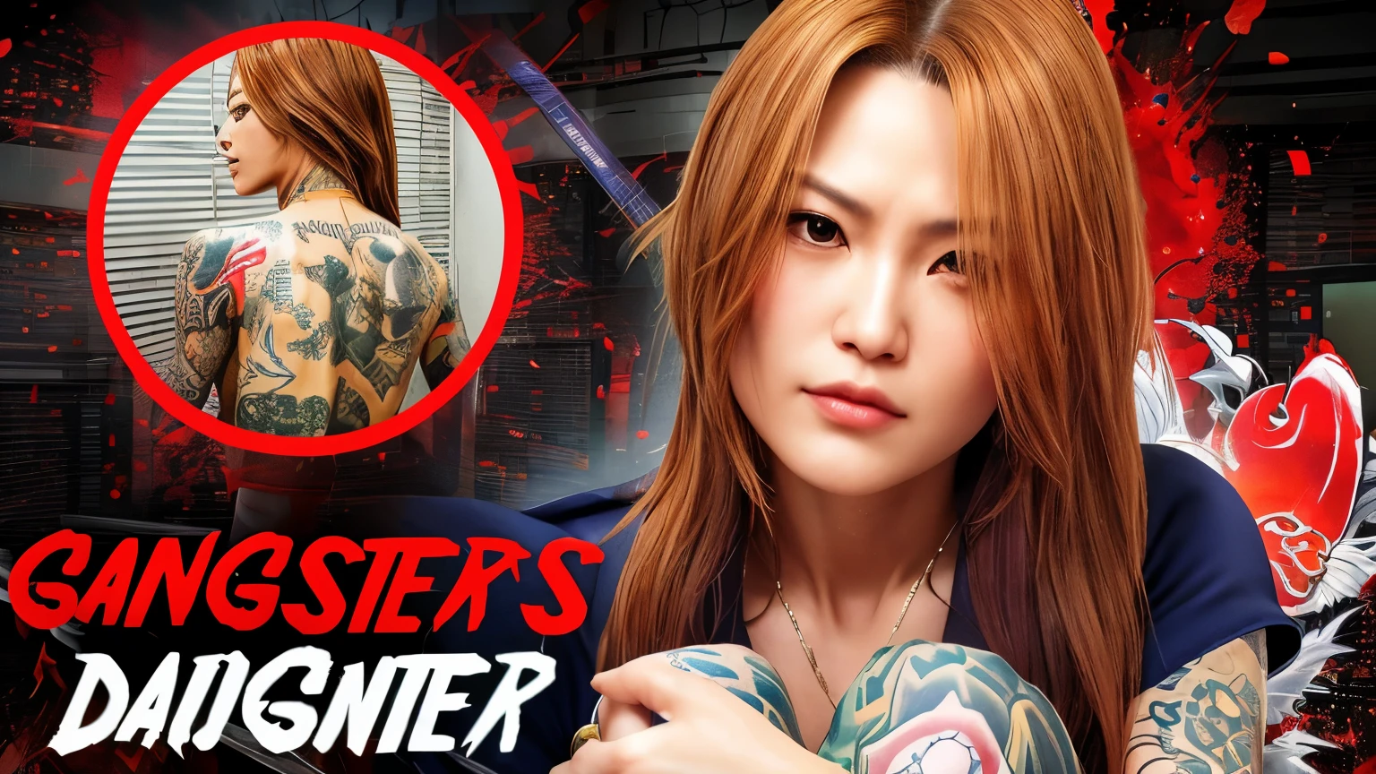 a close up of a woman with a tattoo on her arm, rings asuka iwakura station game, king of fighters style, character from king of fighters, fighters, inspired by Eva Frankfurther, as a character in tekken, yakuza slim girl, yoko matsugane as mai shiranui, fighting monsters, hyper realistic , in fighter poses