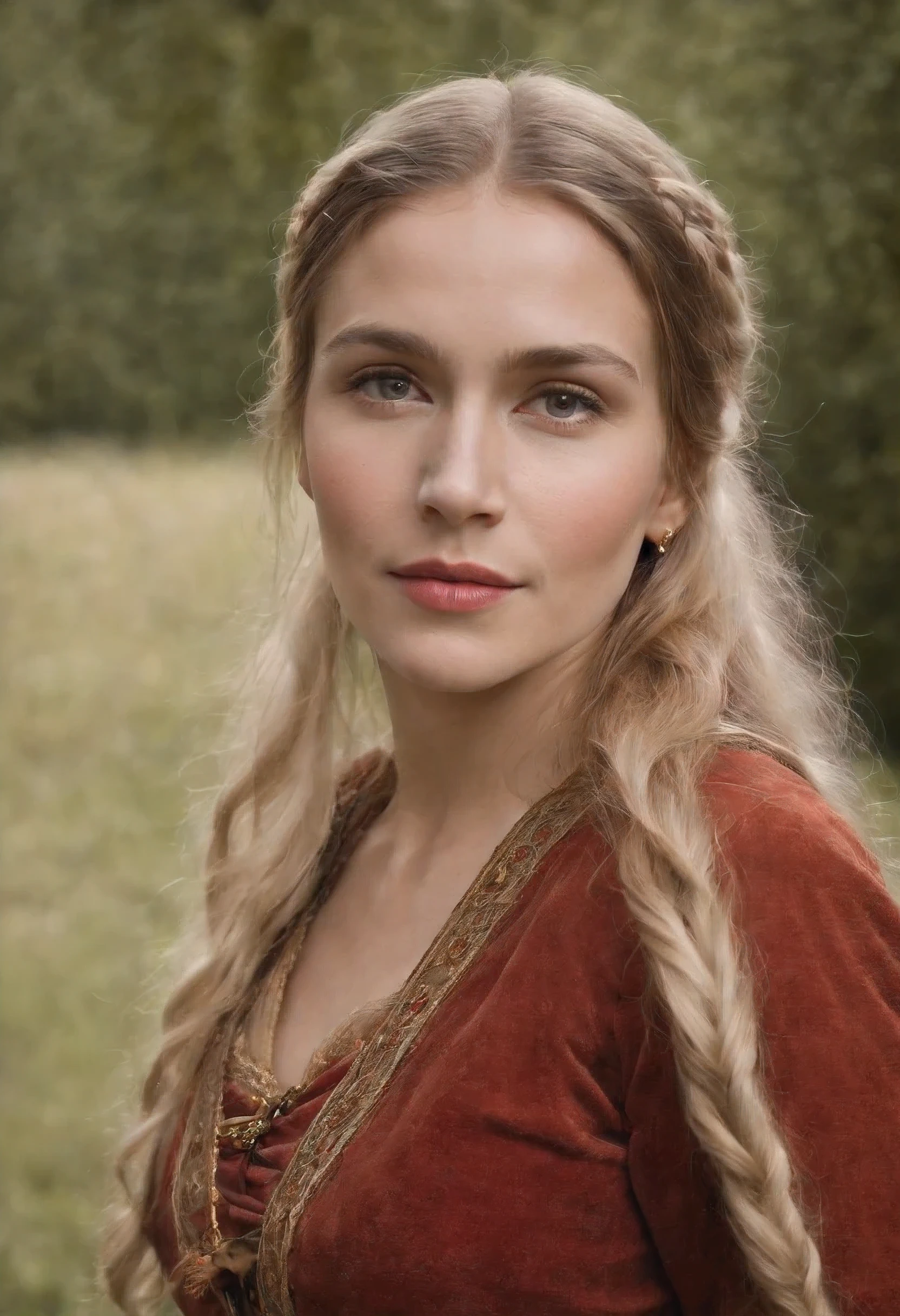 Princess Elena
Eldest daughter of reigning King James I "the Bearded" and Queen Anastasia
With her mother's Nordic blonde hair and graceful bearing, Elena is considered one of the kingdom's greatest beauties
Serves as ambassador on her father’s behalf, journeying to other French and British territories to negotiate treaties and trade deals
Politically astute and speaks multiple languages, including several Native American tongues
Patron of arts and culture, she imbues the royal court with music, poetry, and lore from across Europe and the frontier
Passionate supporter of the poor and less fortunate across the rugged domain
Considered more open-minded and compassionate compared to her militant younger brother Crown Prince Wilhelm