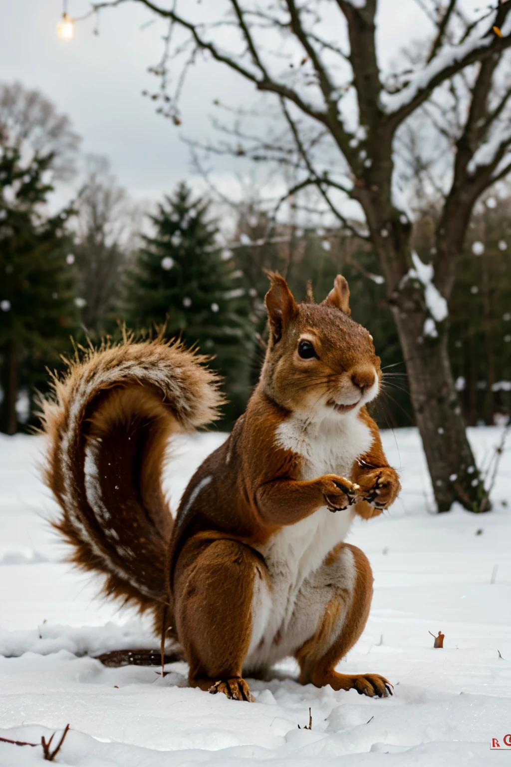Squirrel, Le Pere Noël, nature