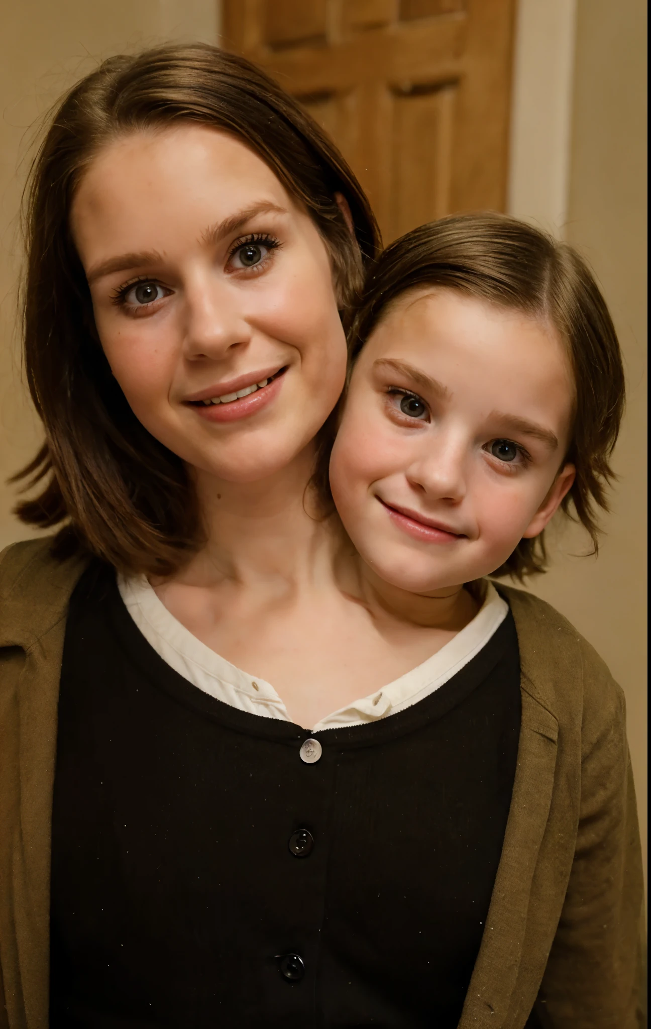 2heads, two headed girl, (a 30 year old woman and a 7 :1.5)