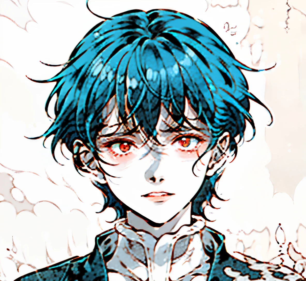 "(best quality,highres,realistic:1.37),dark background blue,evil,ominous,dangerous,foreboding,menacing,shadowy silhouette of a figure,glowing red eyes,haunting presence,ominous atmosphere,mysterious,indistinct shape,cold mist in the air,darkness engulfing everything,gothic style,vivid contrast,moody lighting,sharp edges,deep shadows,hint of danger lurking,ominous energy permeating the scene"