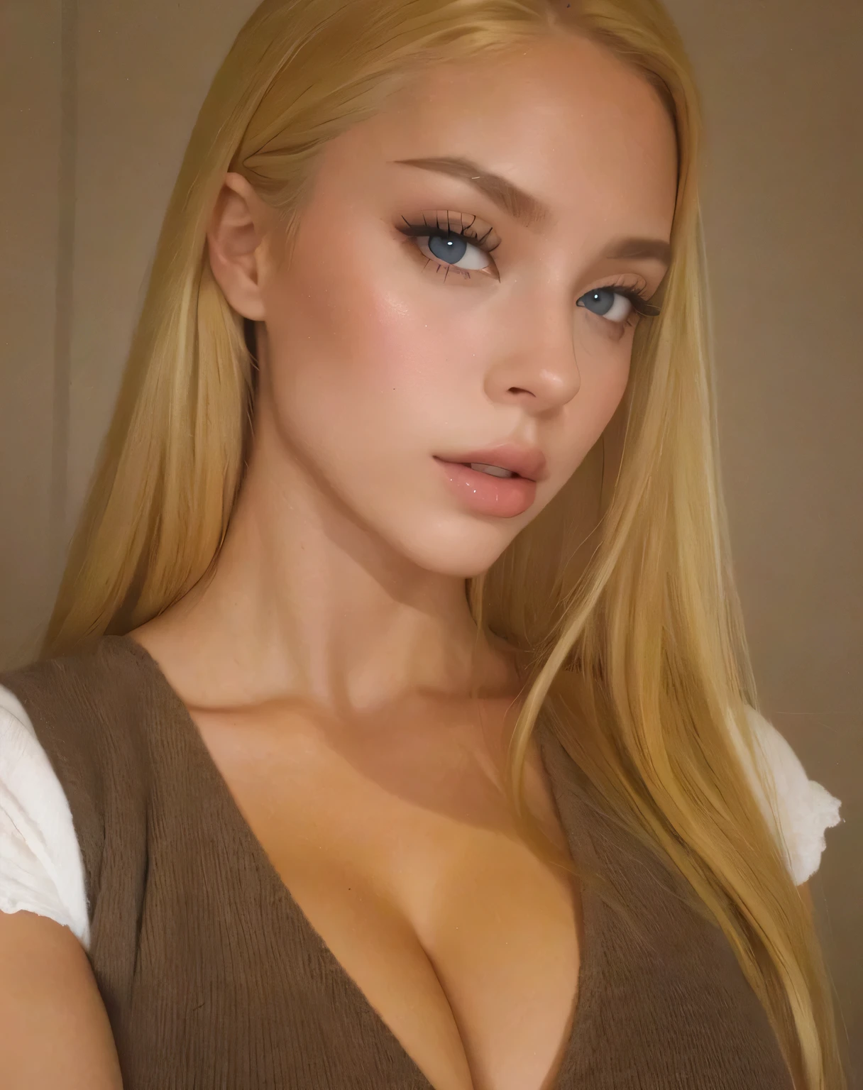 Blonde woman