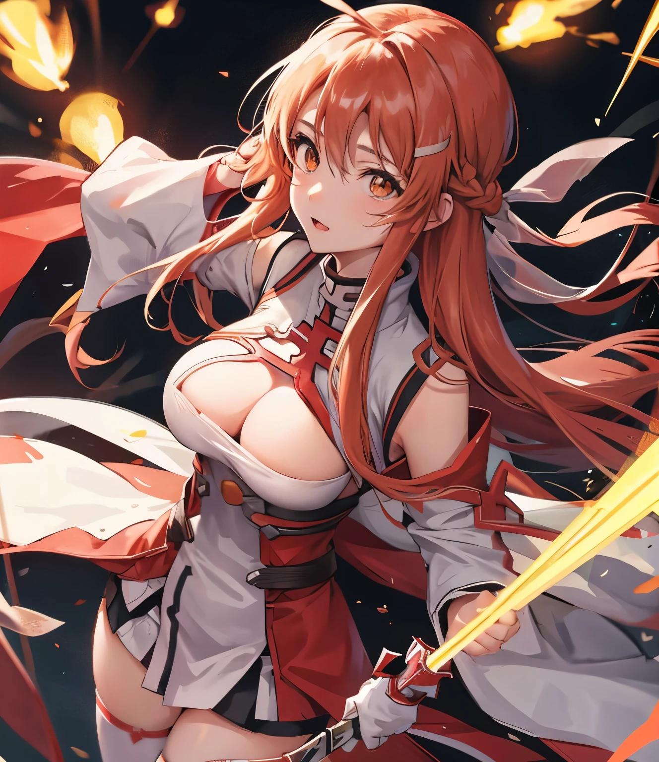 Asuna Yuuki from SAO, big breasts