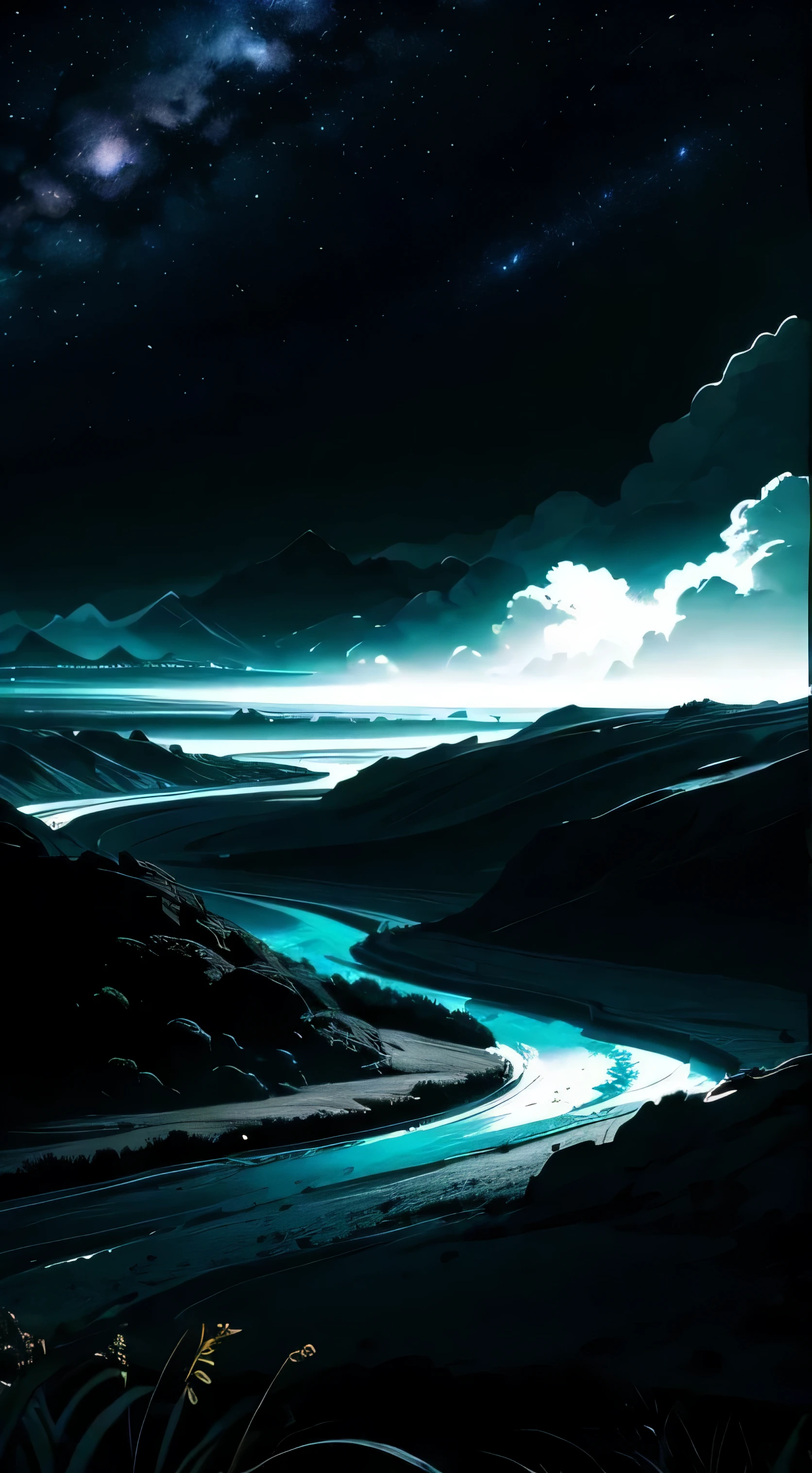 night sky stars