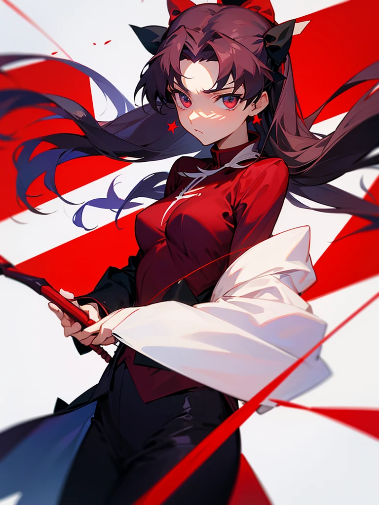 Rin Tohsaka, Fate/stay night, Noite estrelada, Archer clothes.