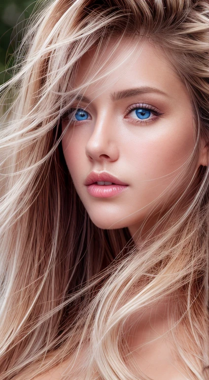 high quality, best quality, photo-realistic, raw-photo, realistic, ultra realistic 8k cg, ultra-detailed, High definition, masterpiece, 1girl, long hair, blonde hair, detaile face and eyes, close-up, intricate details, detailed texture, finely detailed,