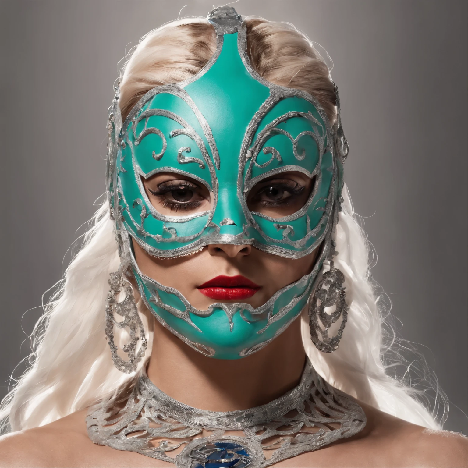 Mexican wrestler, mask