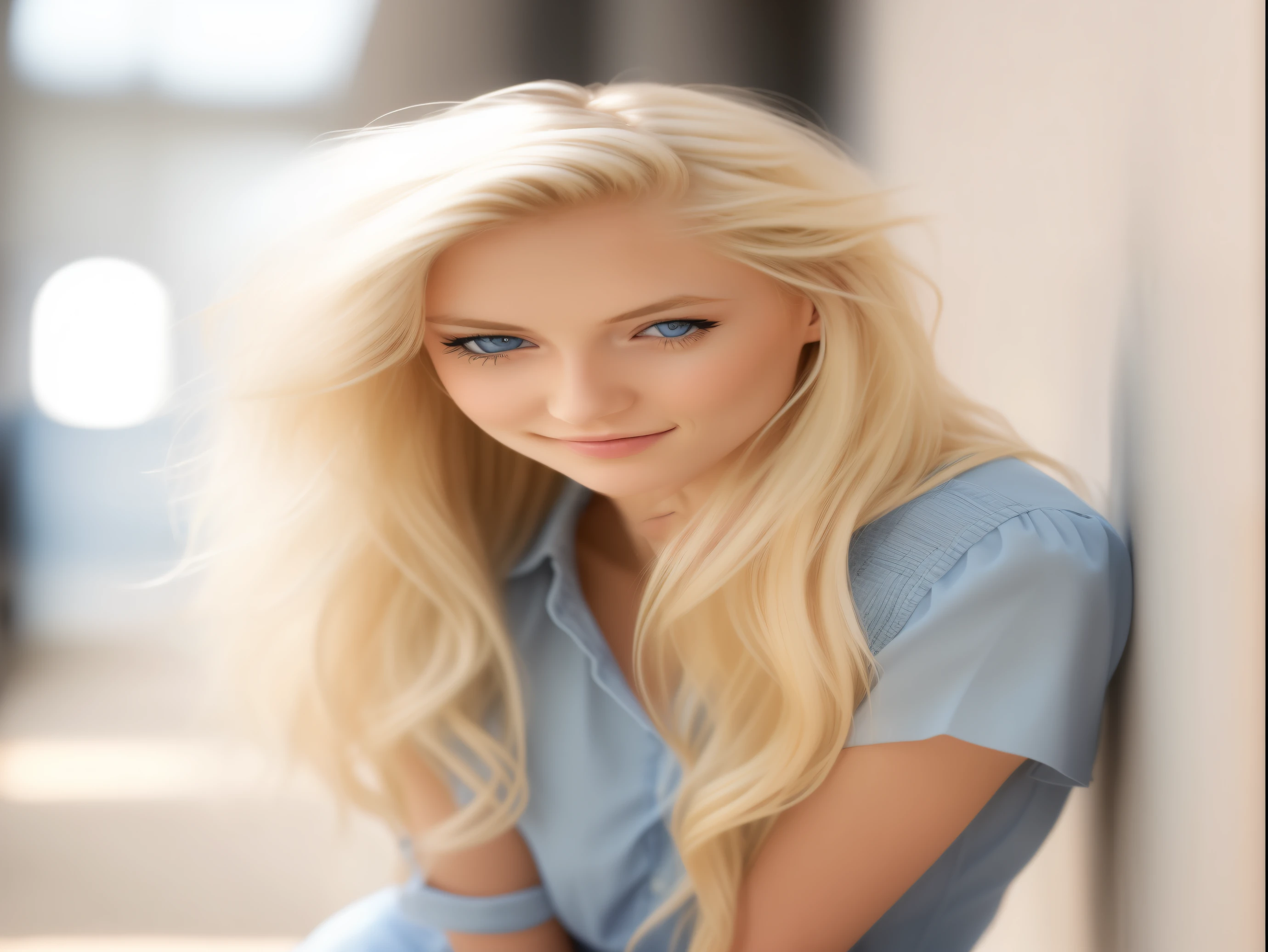 blonde woman with blue eyes and long hair leaning against a wall, beautiful blonde woman, beautiful blonde girl, photo of a beautiful woman, blonde beautiful young woman, long blonde hair and blue eyes, blonde woman, a gorgeous blonde, a girl with blonde hair, blonde hair and blue eyes, blonde hair blue eyes, blonde and attractive features, beautiful blonde hair