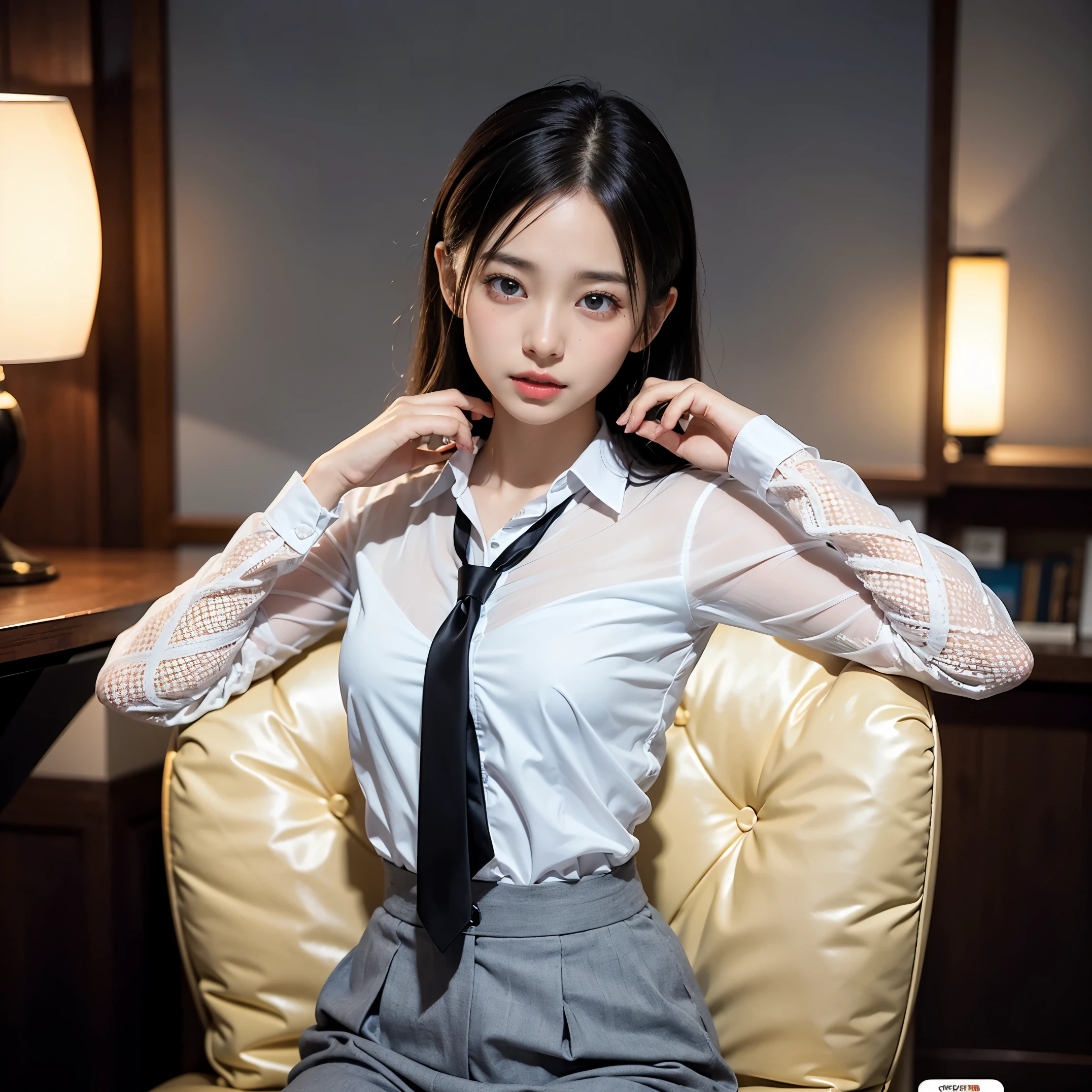 proud woman、surrounded by men、plump、Shimenawa around neck、Hands and feet are tied to the beam with ropes、rampage、angry look、detailed face、detailed hands、Detailed legs、(pieces fly, highest quality:1.2), 8K, official art, chest、cute、wearing a suit、chestが見える、 planet, Trending on cgstation, 太陽系外planet, official art, mar planet, Sakimi-chan, Five Fingers Photos'body of, Full body Esbian、suit beauty、cool look、 (masterpiece) (highest quality) (be familiar with) (8K) (movie lighting) (sharp focus) (complicated)black hair、14 years old、小さいchest、laughter、incredibly stupid, (beautiful girl, cute face, turn back, Gold hair ornament on hair、wearing a suit、chestのクローズアップ, wearing a suit, short sleeve, gardenia, Violacea, space , looking at the viewer, film grain, chromatic aberration, オッパイsharp focus, face light, dynamic lighting, cinematic lighting, be familiar withな目と顔, (Gray tie、1 part:1.2)