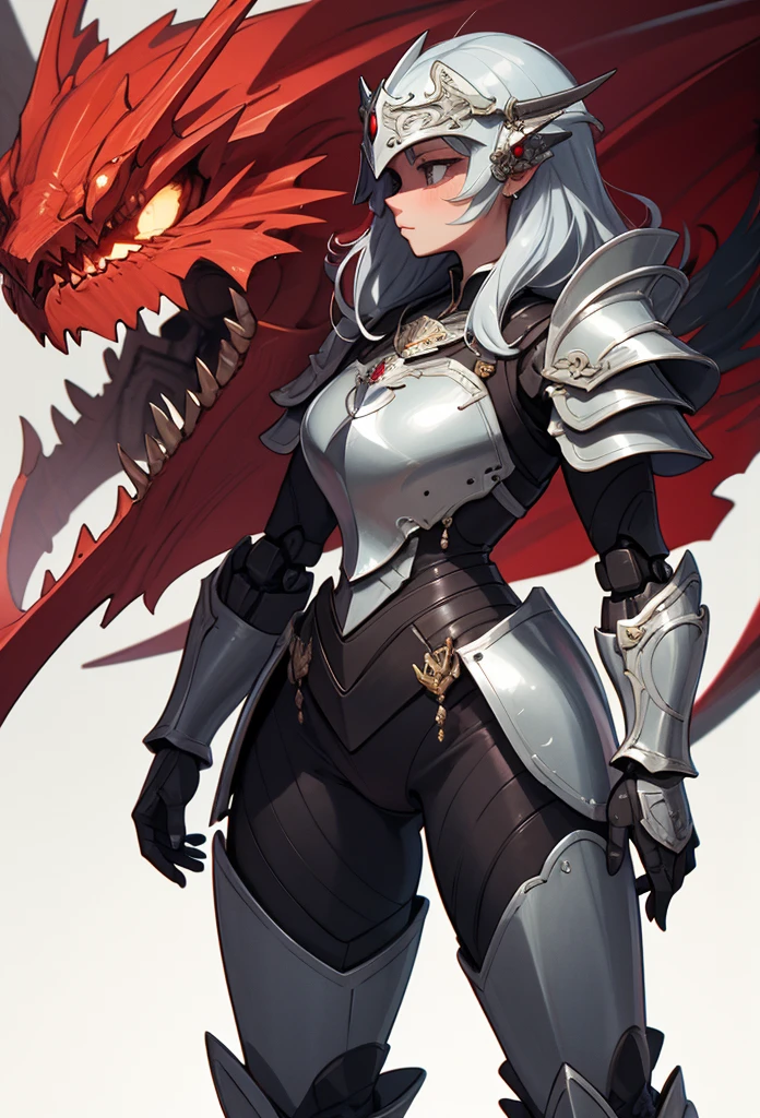 (Detailed illustrations,Very detailed and detailed drawing,Delicate lines with slow and rapid,Realistic texture expression),[Color tressed main line],(Fantasy World Battlefield Background [Burning castle]),((ROBOT GIRL) (red knight [[corinthian helmet]streamline][muscular])[WEAPON MACHINE[Princess Knight][[METALFACE]]]),[red dragon armor[scale]][[luxurious embroidered cloak]],[red dragon pattern],[use a sword as a weapon],[[Mobile Weapon Gigant Size][Science Fiction Mechanical]],((gorgeous shiny armor)),(Intricate and beautiful decoration [Dense detail]),[transparency],(Precisely drawn face)[完璧な目のdetailed(Iris beautifully drawn in every detail)[eyes like jewels]],[long and beautiful eyelashes],[Meticulously drawn hair [美しく艷やかな髪のdetailed]],(完璧な手のdetailed [Beautiful fingers without breakdowns [Beautiful nails]]),(Perfect Anatomy(Perfectly proportioned))[[full body portrait]],[Ideal color coordination(Accurate simulation of light-material interactions)],([Precision Detail](detailed,High definition)),[Visual art that conveys a sense of narrative].