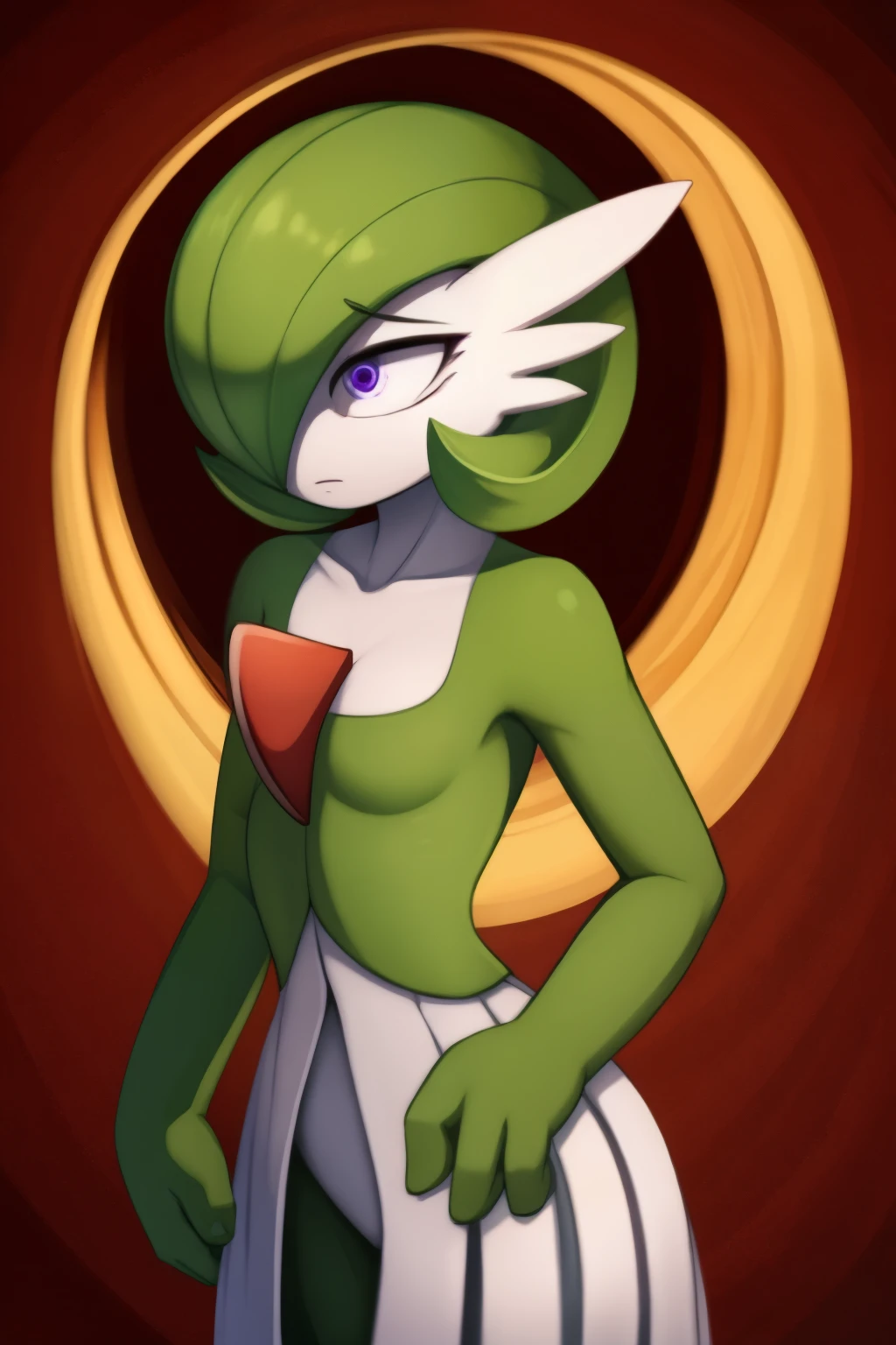 Gardevoir, empty eyes, spiral eyes, enchanted, entraced, hypnotized