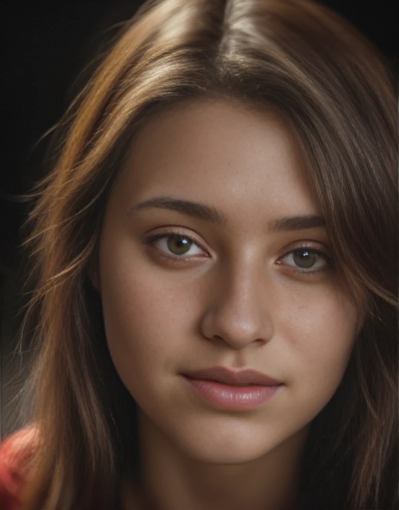 (close up, Editorial photo of a 21-year-old woman), (Highly detailed faces:1.4) (Smile:0.7) (Dark inside the background, moody, Private learning:1.OV, by Lee Jeffries, Nikon D850, Movie stock photo ,4 ending portra 400 ,Camera f1.6 shots ,colorful ,Surreal ,Realistic texture, dramatic lighting , film alembic 800,